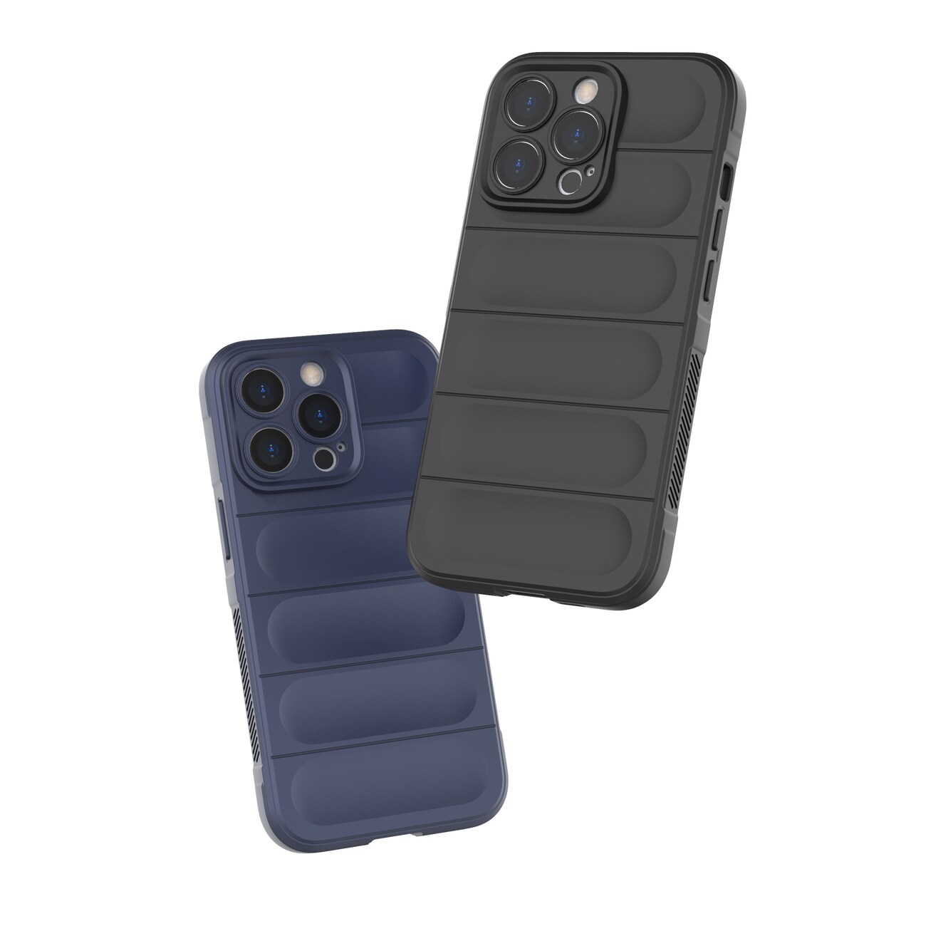 Magic Shield-fodral för iPhone 13 Pro flexibelt pansarskydd svart