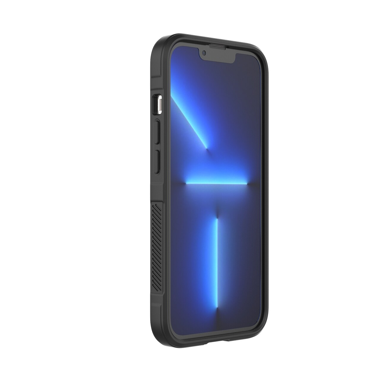 Magic Shield-fodral för iPhone 13 Pro flexibelt pansarskydd svart