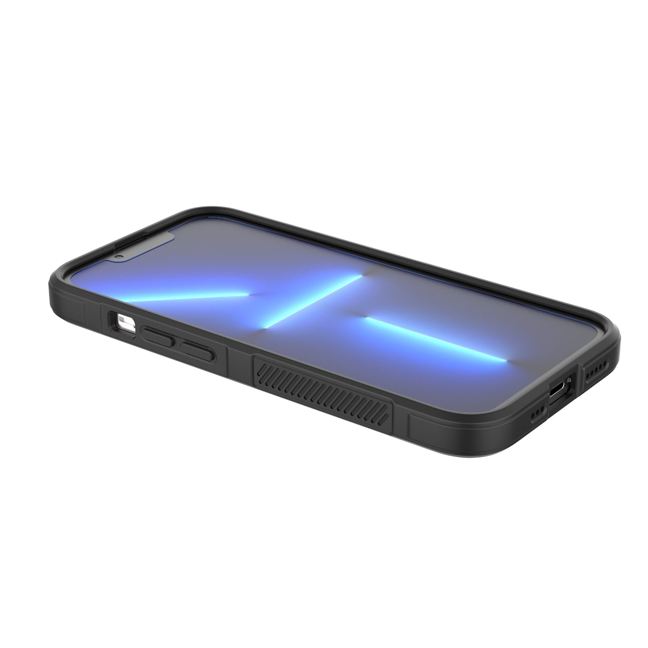 Magic Shield-fodral för iPhone 13 Pro flexibelt pansarskydd röd