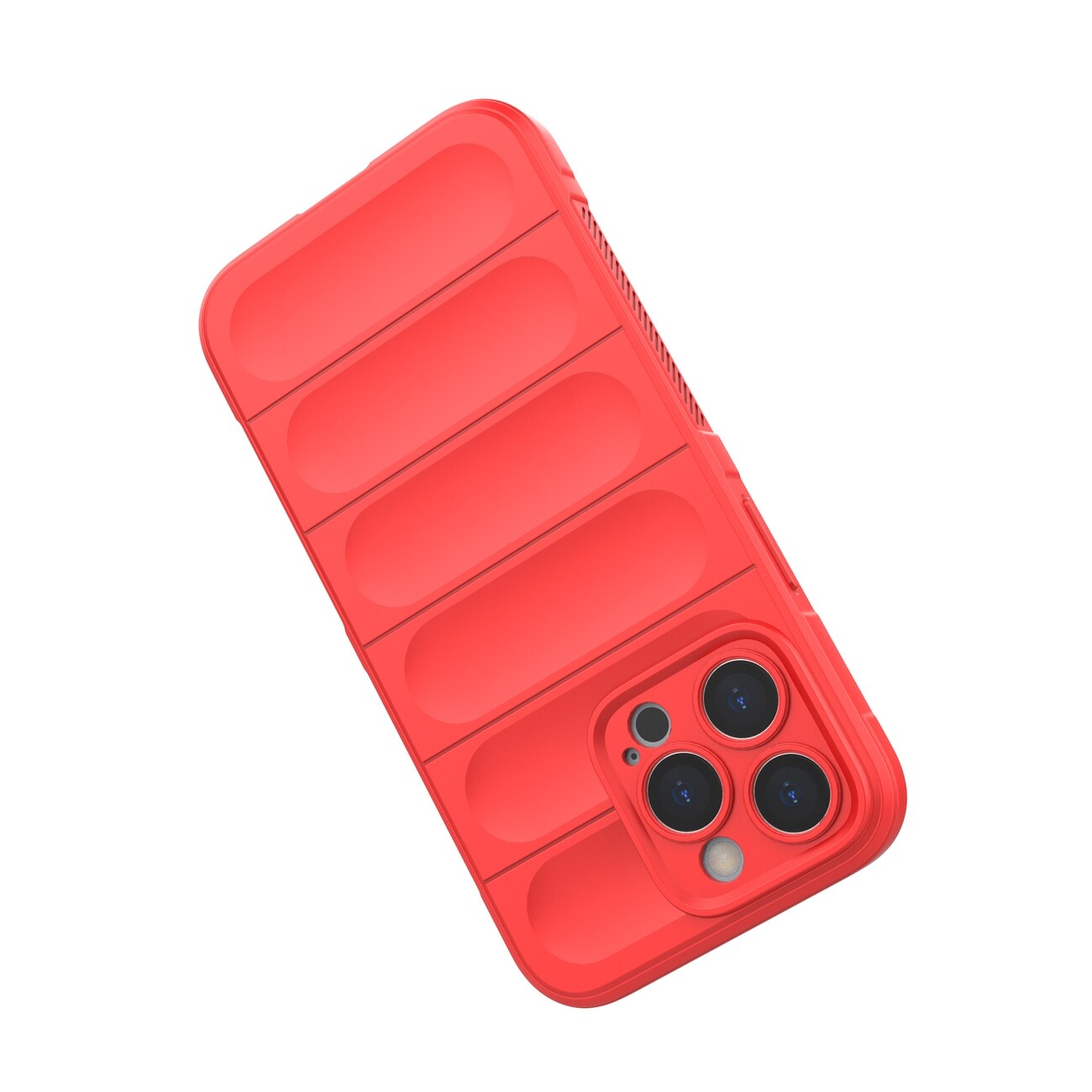 Magic Shield-fodral för iPhone 13 Pro flexibelt pansarskydd röd