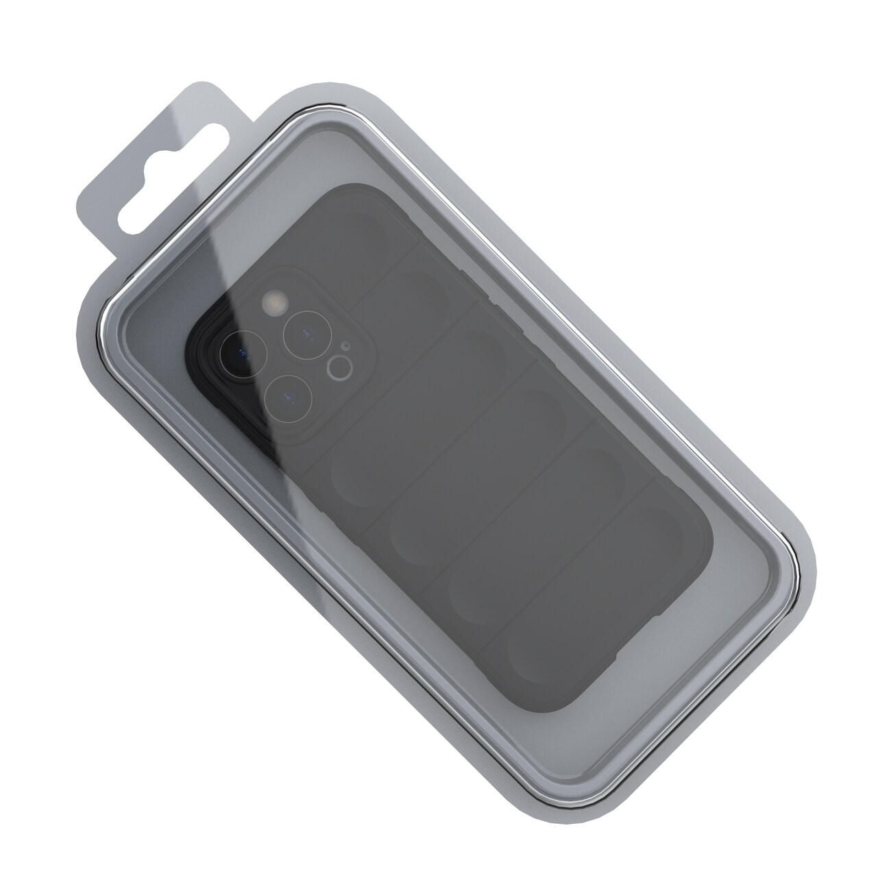 Magic Shield-fodral för iPhone 13 Pro flexibelt pansarskydd mörkblått