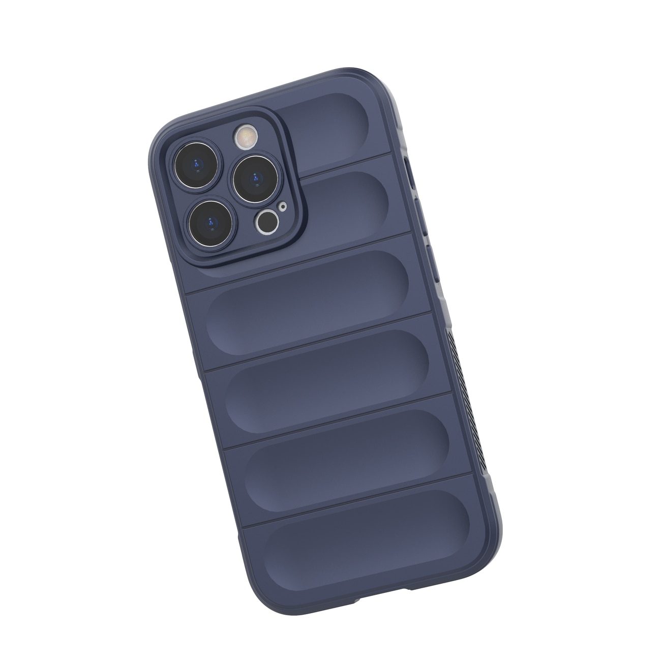 Magic Shield-fodral för iPhone 13 Pro flexibelt pansarskydd mörkblått