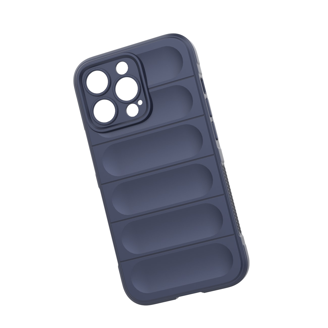 Magic Shield-fodral för iPhone 13 Pro flexibelt pansarskydd mörkblått