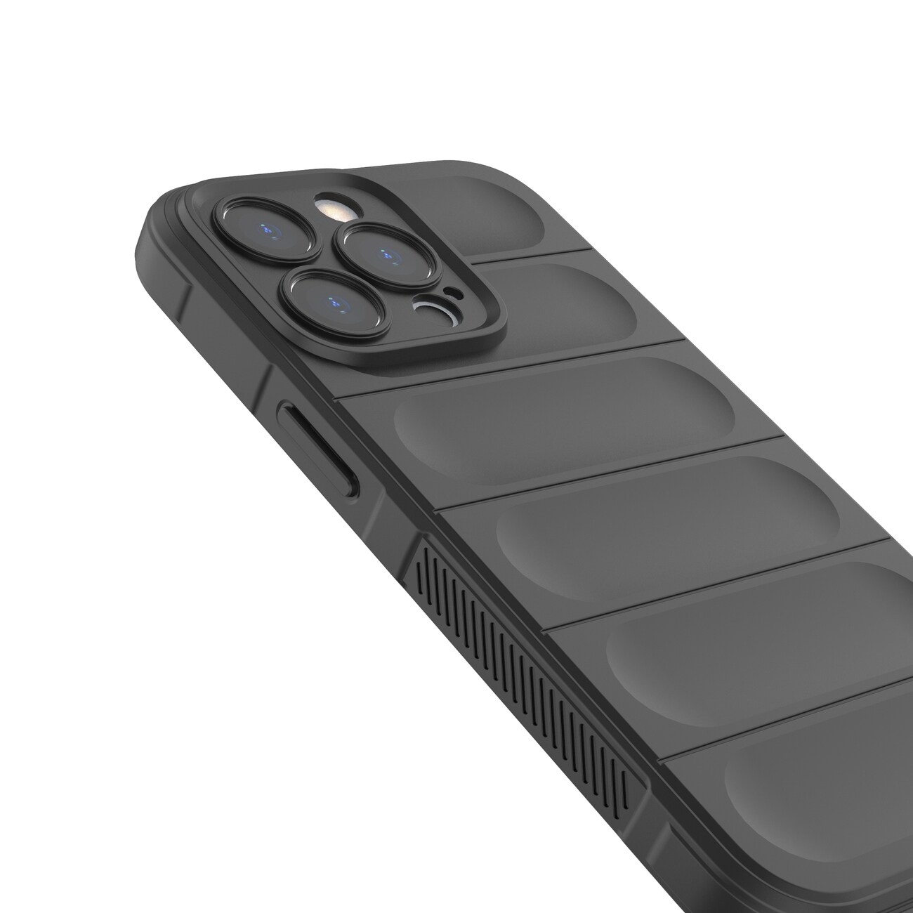 Magic Shield-fodral för iPhone 13 Pro flexibelt pansarskydd ljusblått