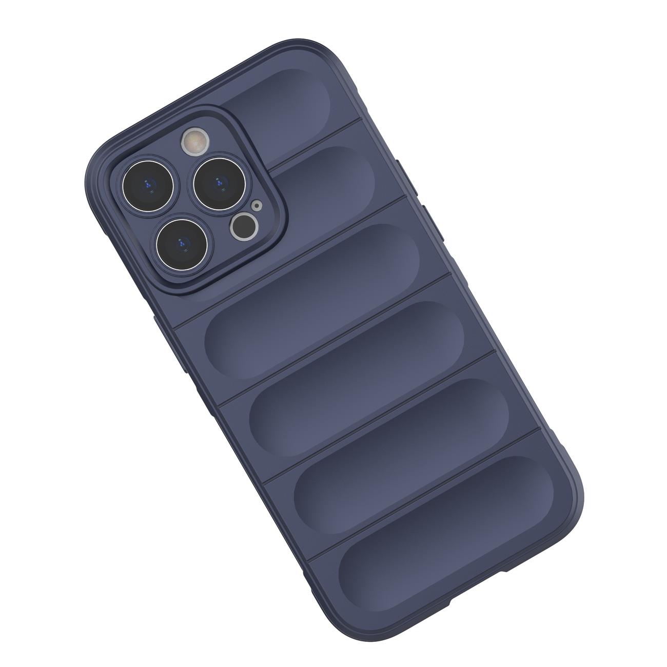 Magic Shield-fodral för iPhone 13 Pro Max flexibelt pansarskydd röd