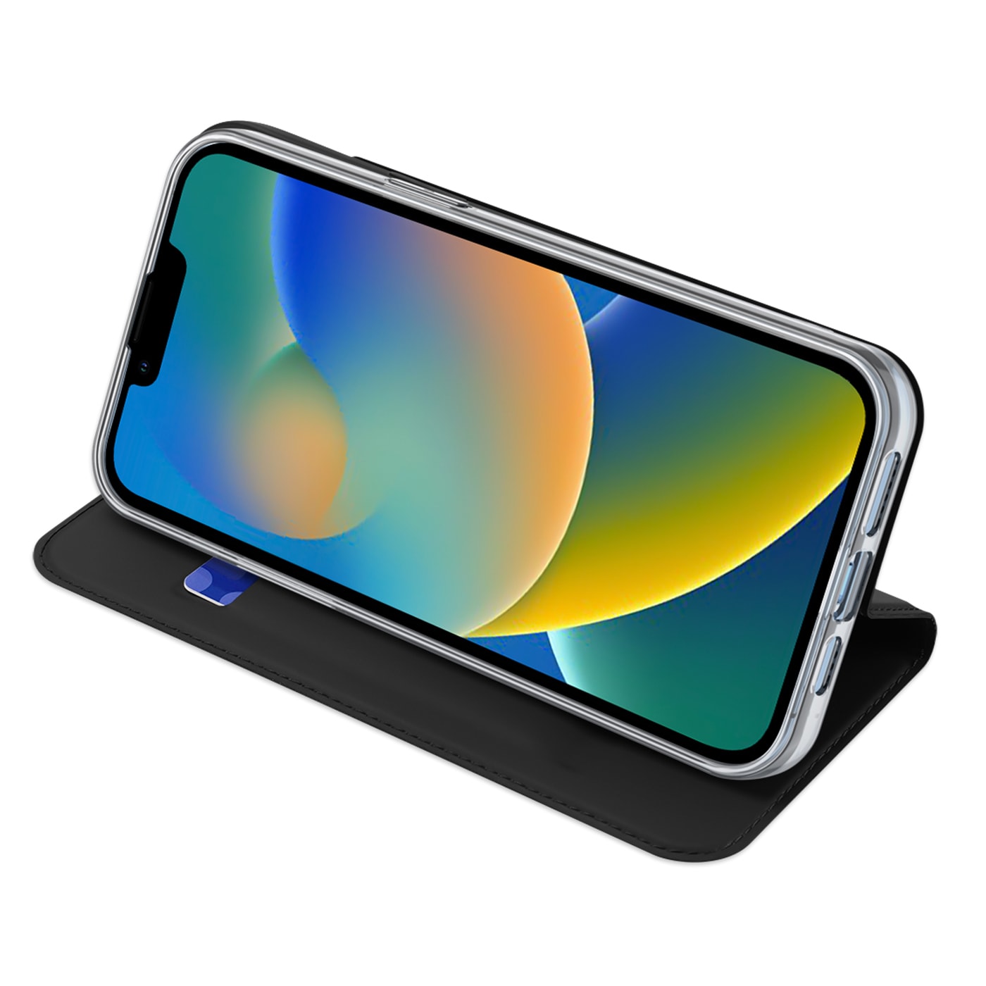 Dux Ducis Skin Pro Holster Flip Cover för iPhone 14 Plus svart