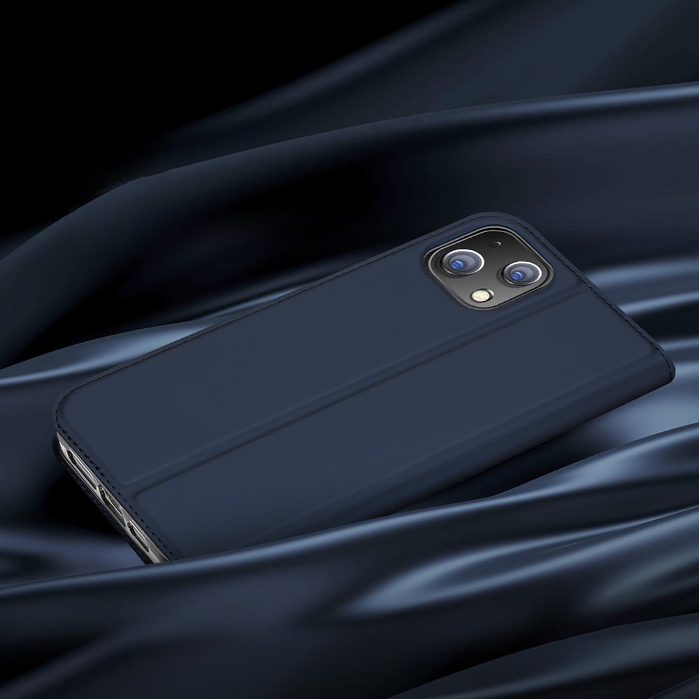 Dux Ducis Skin Pro Holster Flip Cover för iPhone 14 Plus blå