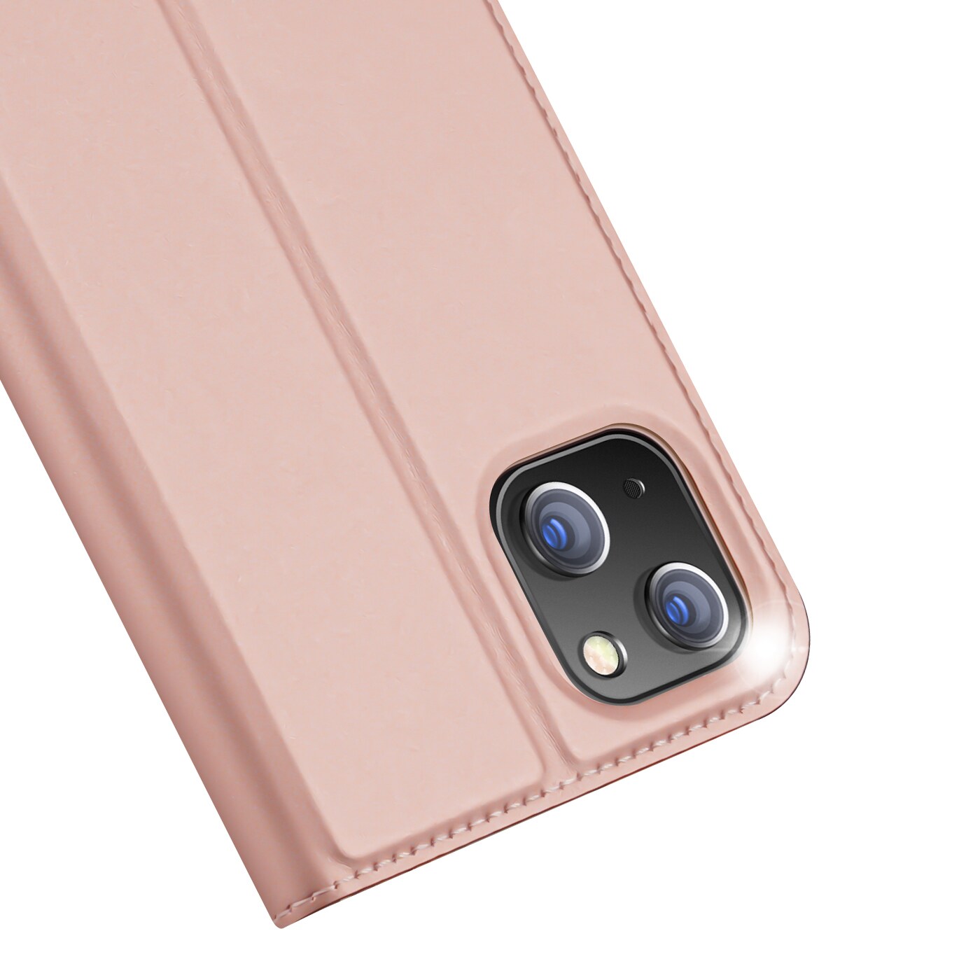 Dux Ducis Skin Pro Holster Flip Cover för iPhone 14 Plus rosa