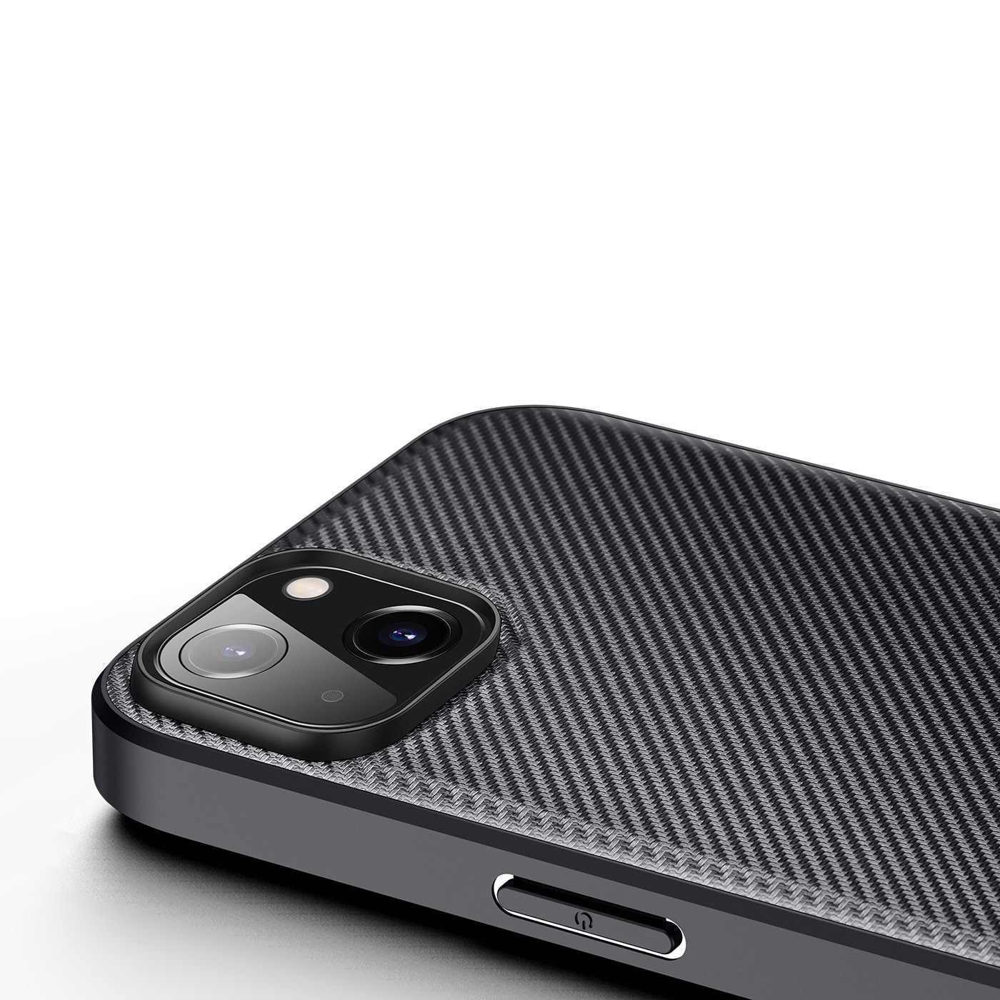 Dux Ducis Fino fodralöverdrag nylonöverdrag iPhone 14 Plus svart