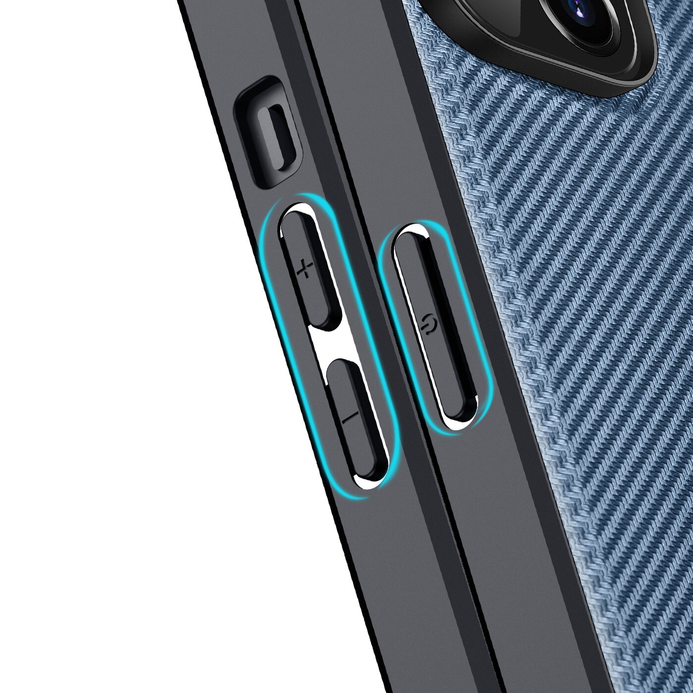 Dux Ducis Fino fodralskydd iPhone 14 Plus blå nylon