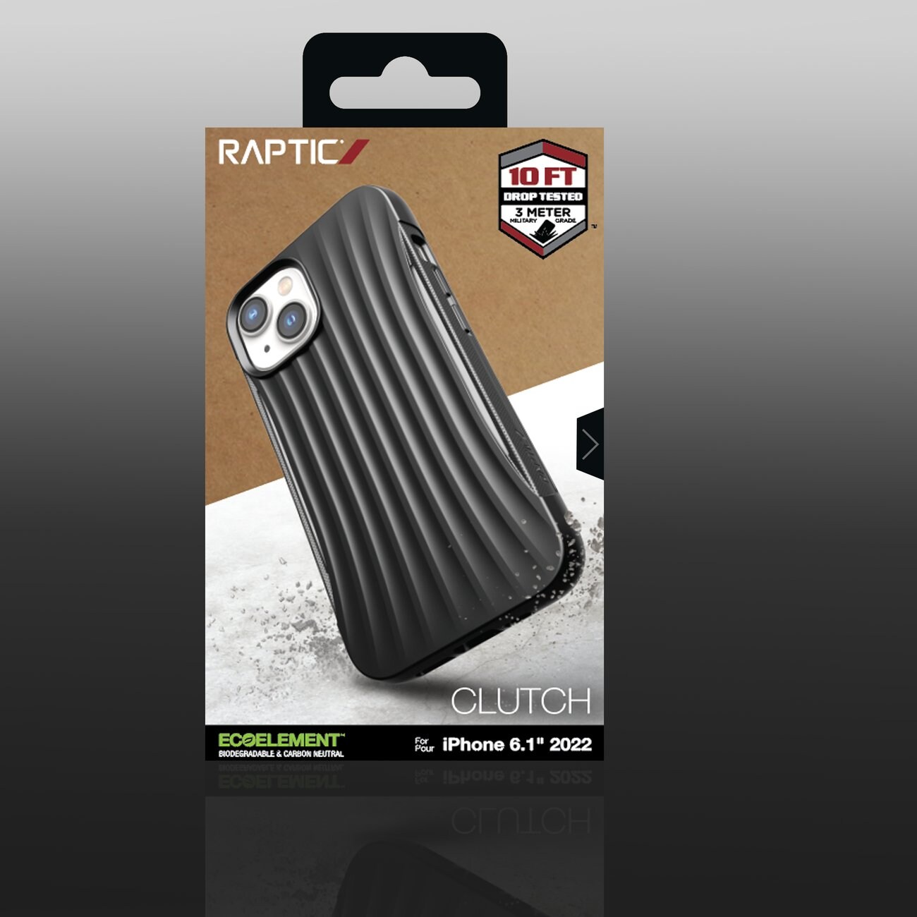Raptic X-Doria Kopplingsfodral iPhone 14 bakstycke svart