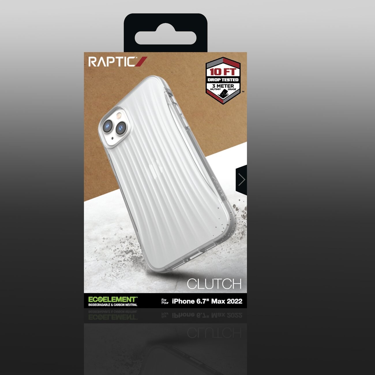 Raptic X-Doria Kopplingsfodral iPhone 14 Plus bakstycke transparent