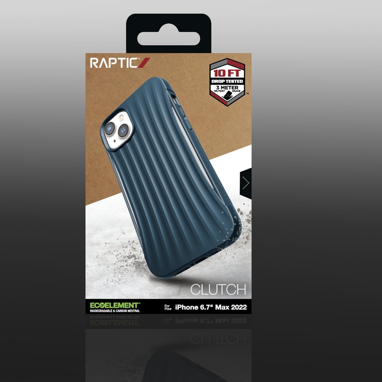 Raptic X-Doria Kopplingsfodral iPhone 14 Plus bakstycke blå