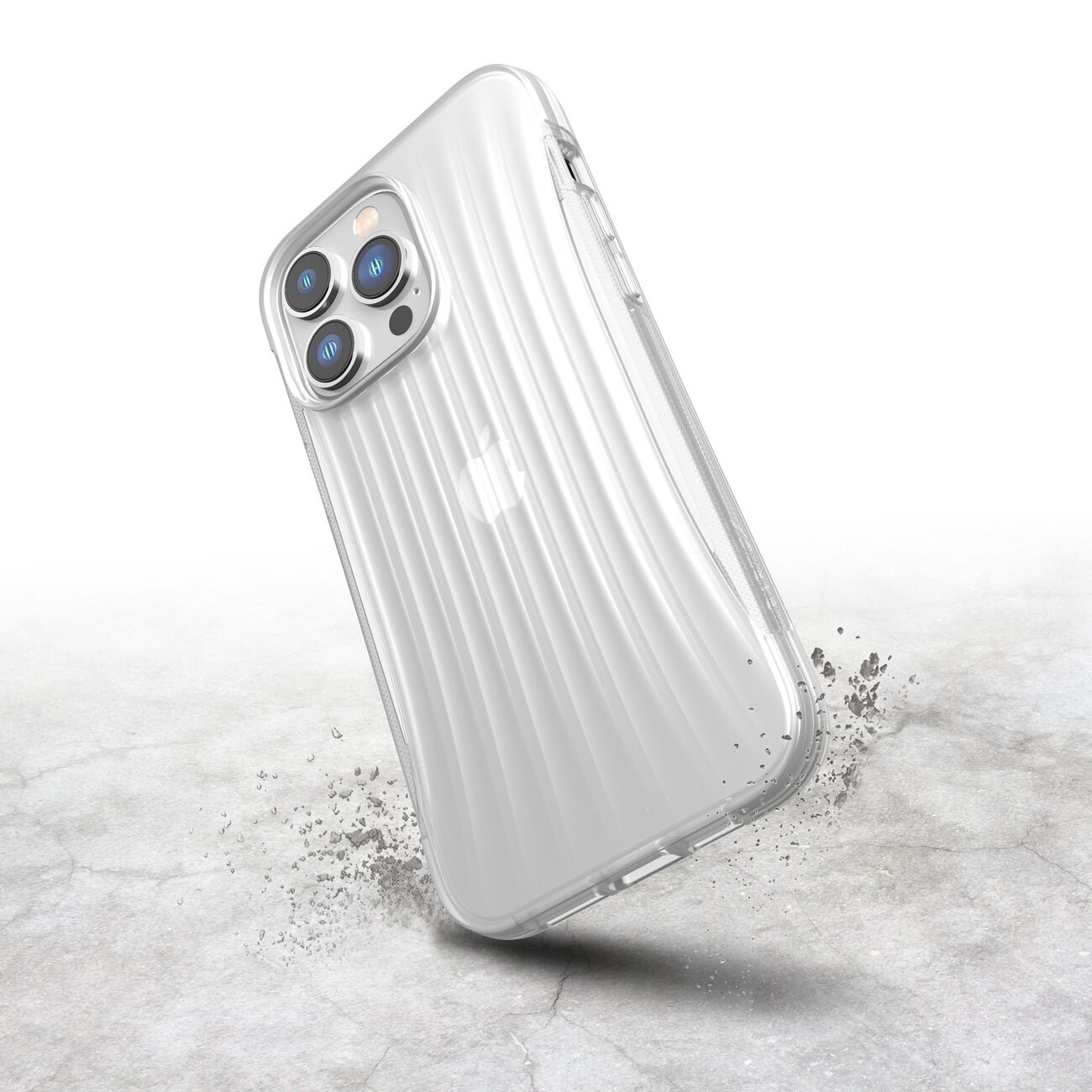 Raptic X-Doria Kopplingsfodral iPhone 14 Pro bakstycke transparent