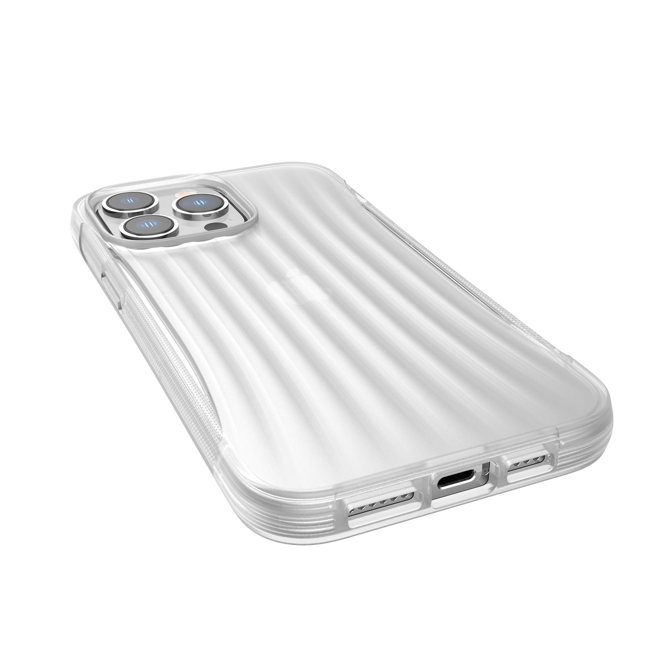 Raptic X-Doria Kopplingsfodral iPhone 14 Pro bakstycke transparent