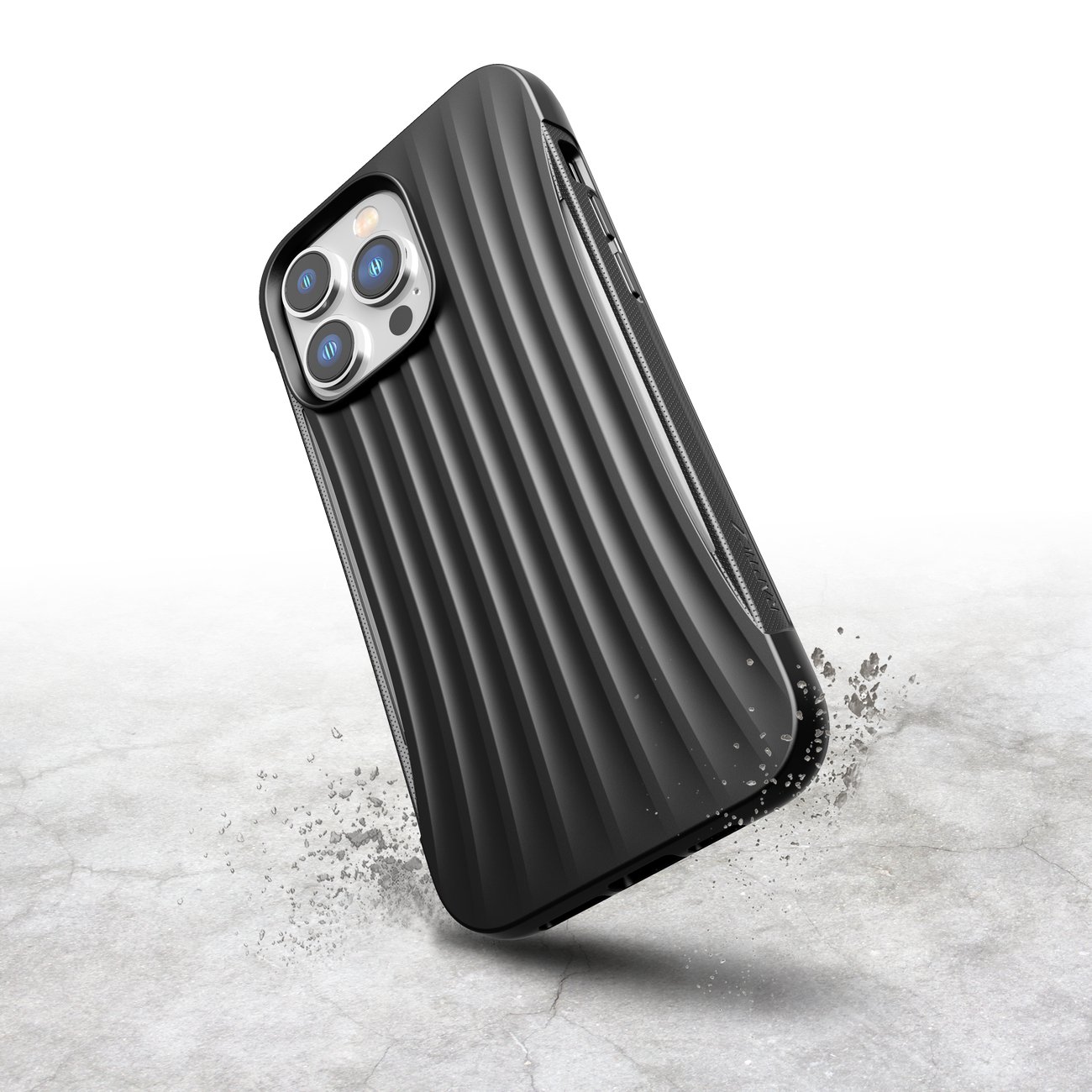 Raptic X-Doria Kopplingsfodral iPhone 14 Pro Max bakstycke svart