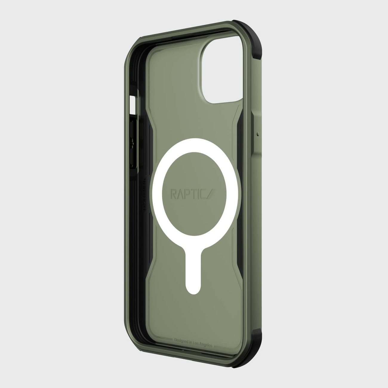 Raptic X-Doria Fort Case iPhone 14 Plus med MagSafe pansarskydd grön