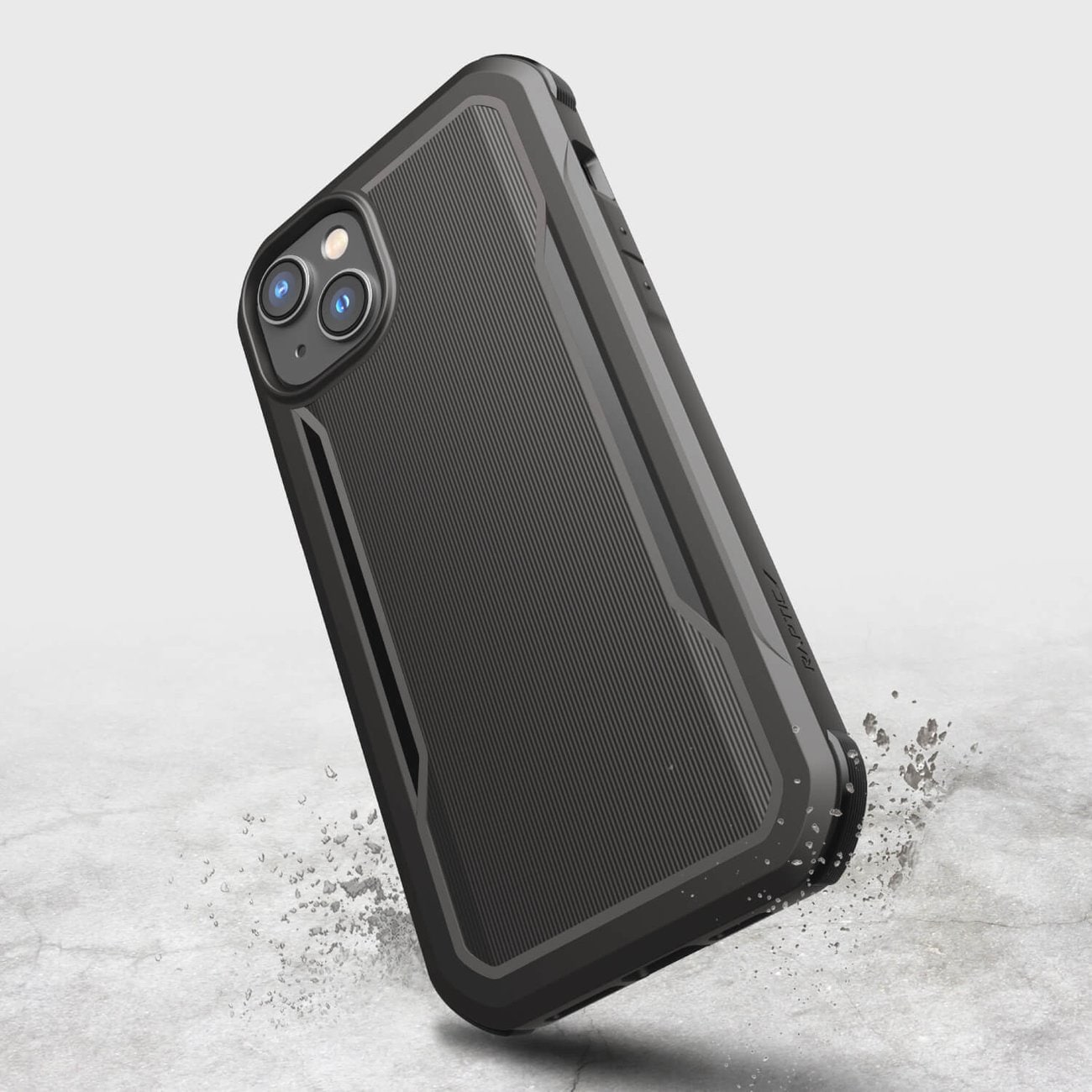 Raptic X-Doria Fort Case iPhone 14 Plus med MagSafe pansarskydd svart