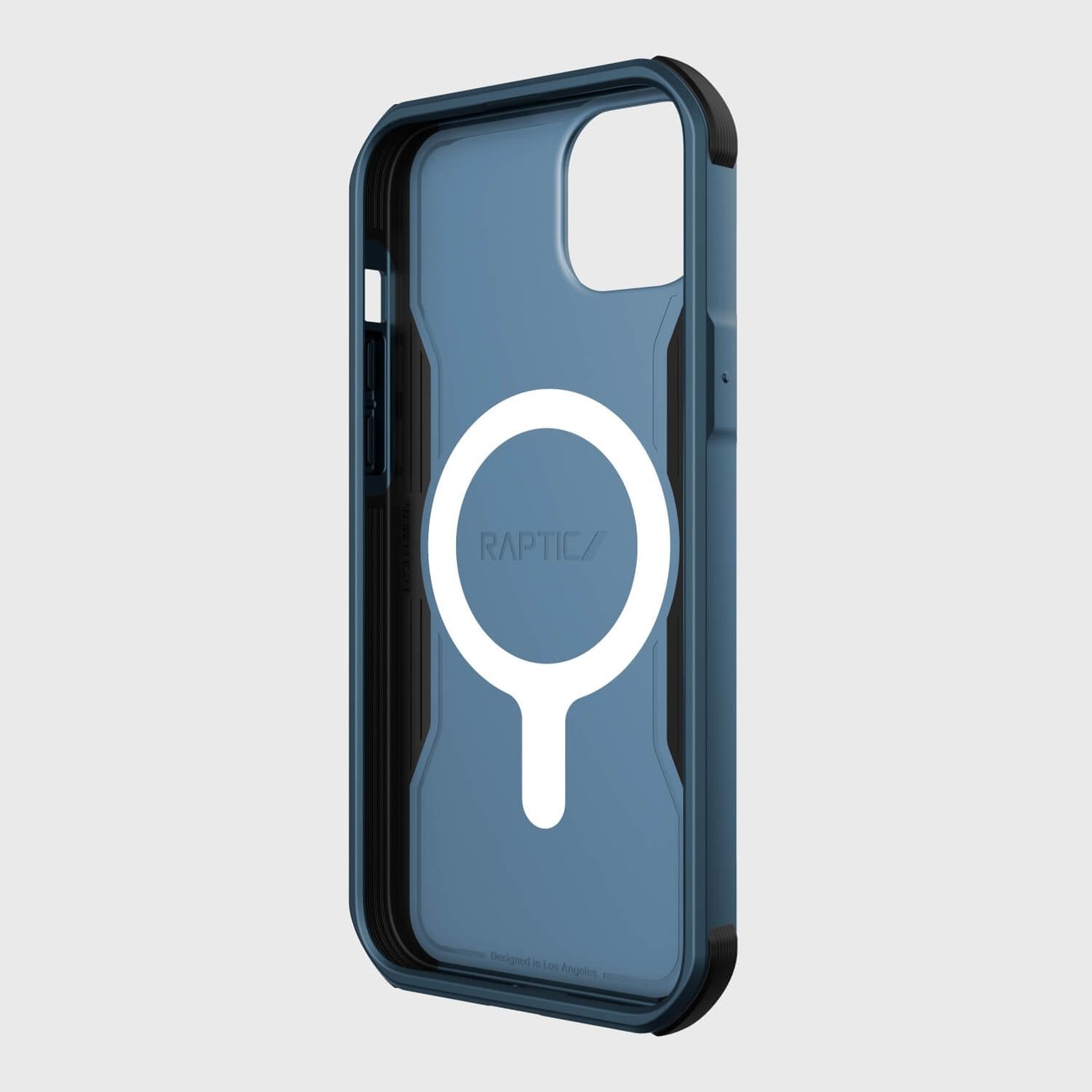 Raptic X-Doria Fort Case iPhone 14 Plus med MagSafe pansarblått fodral