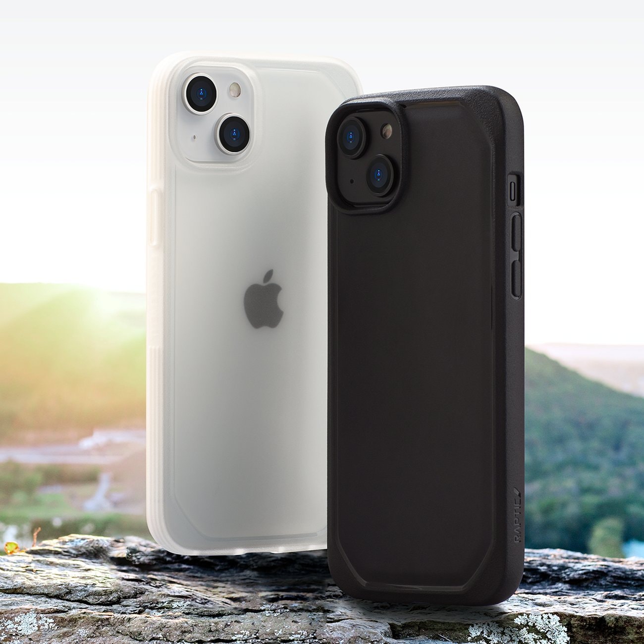 Raptic X-Doria Slim Case iPhone 14 Plus bakstycke genomskinligt
