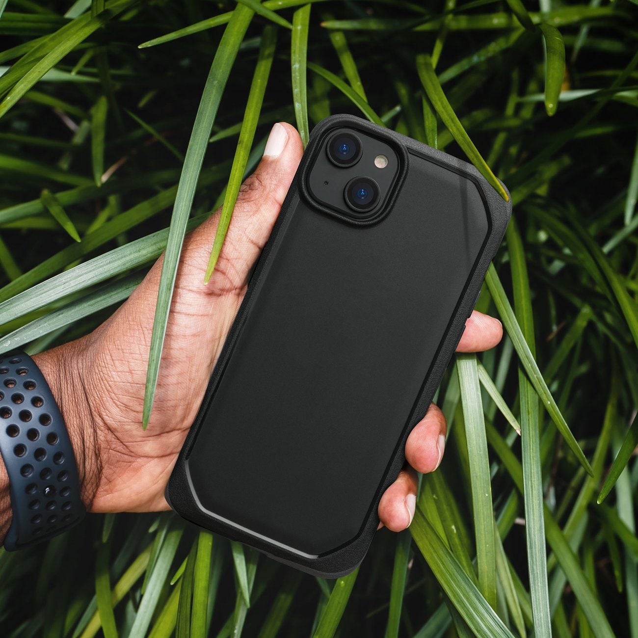 Raptic X-Doria Slim Case iPhone 14 Plus bakstycke svart