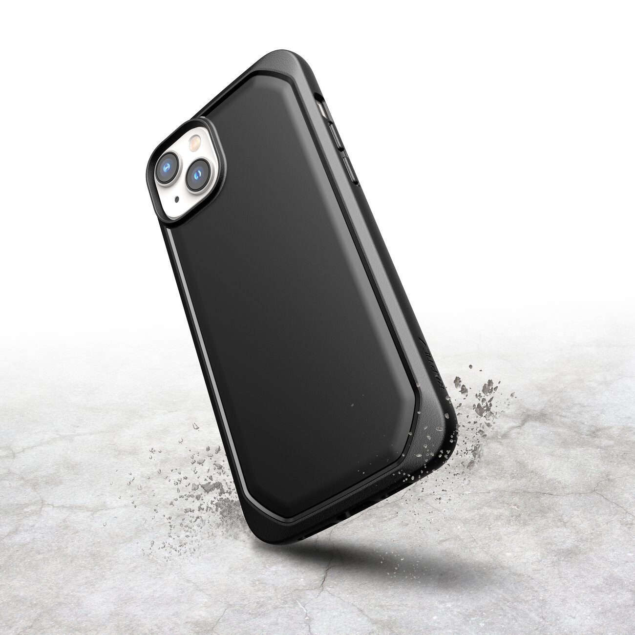 Raptic X-Doria Slim Case iPhone 14 Plus bakstycke svart