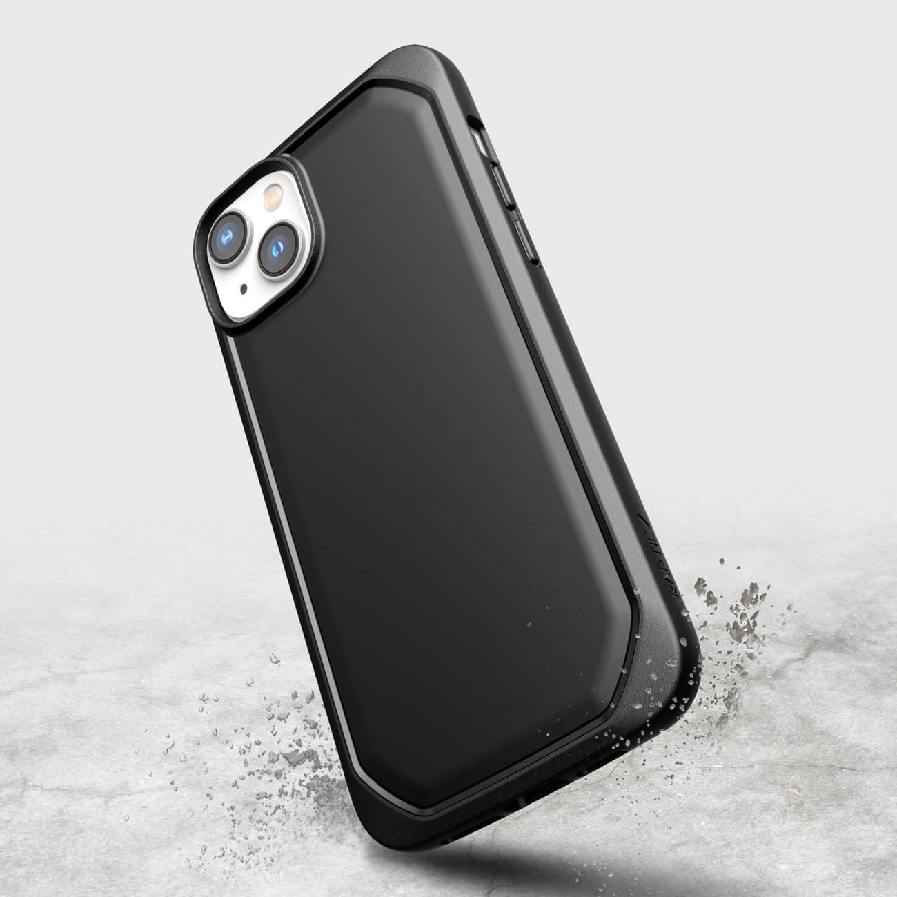 Raptic X-Doria Slim Case iPhone 14 Plus bakstycke svart
