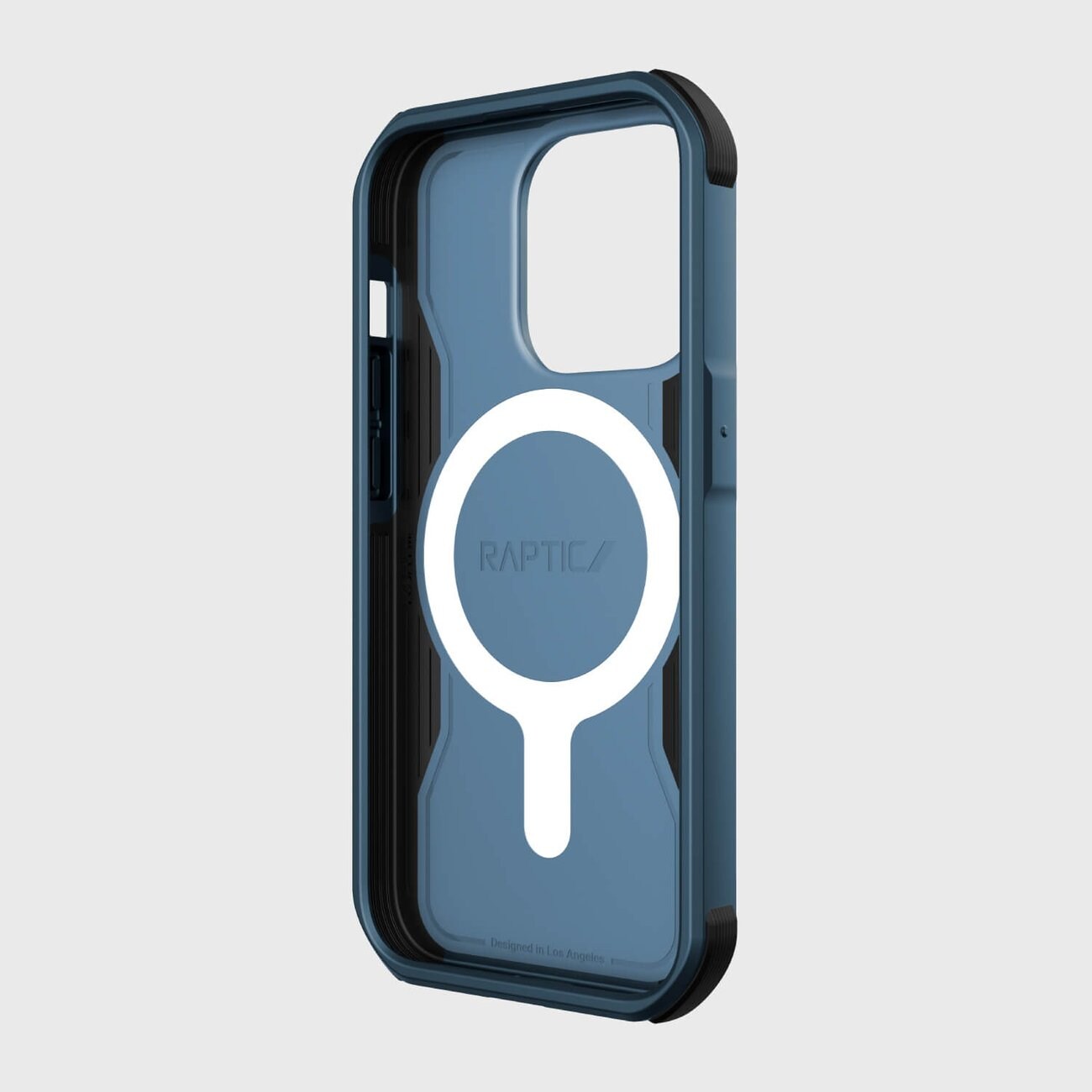 Raptic X-Doria Fort Fodral iPhone 14 Pro med MagSafe pansarblått hölje