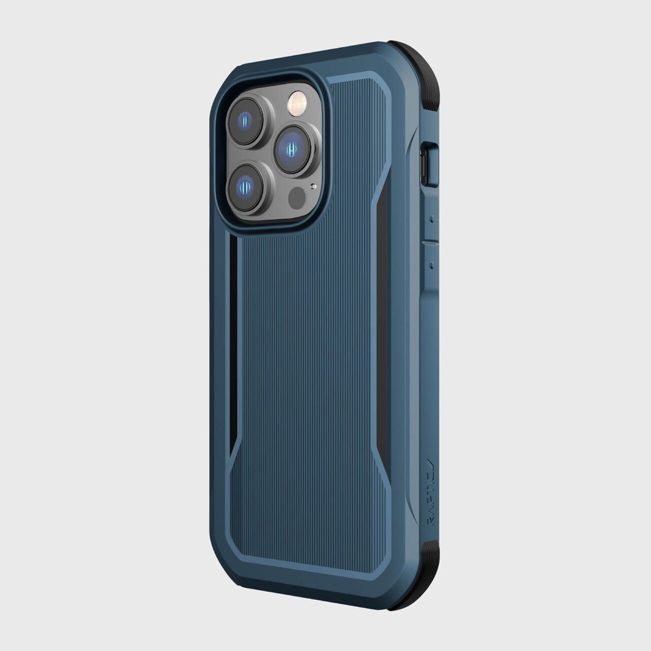 Raptic X-Doria Fort Fodral iPhone 14 Pro med MagSafe pansarblått hölje