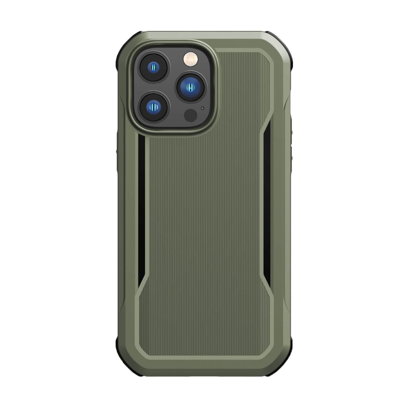 Raptic X-Doria Fort Case iPhone 14 Pro Max med MagSafe pansarskydd grön