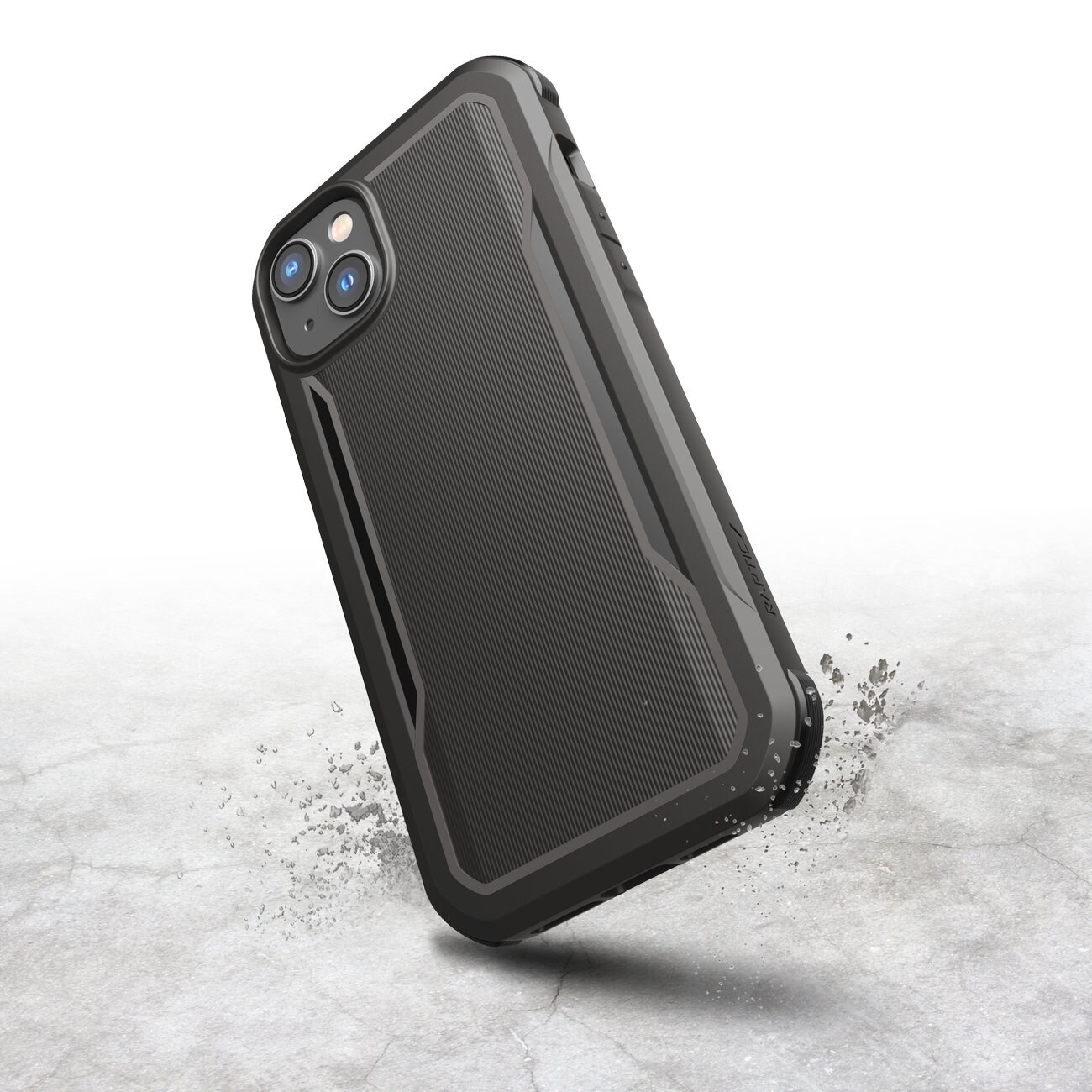 Raptic X-Doria Fort Case iPhone 14 Pro Max med MagSafe pansarskydd svart