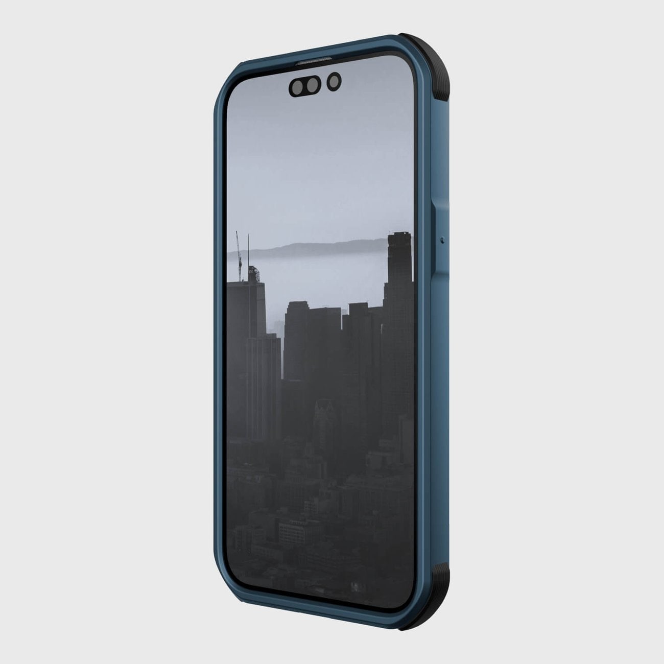 Raptic X-Doria Fort Case iPhone 14 Pro Max med MagSafe bepansrat blått fodral