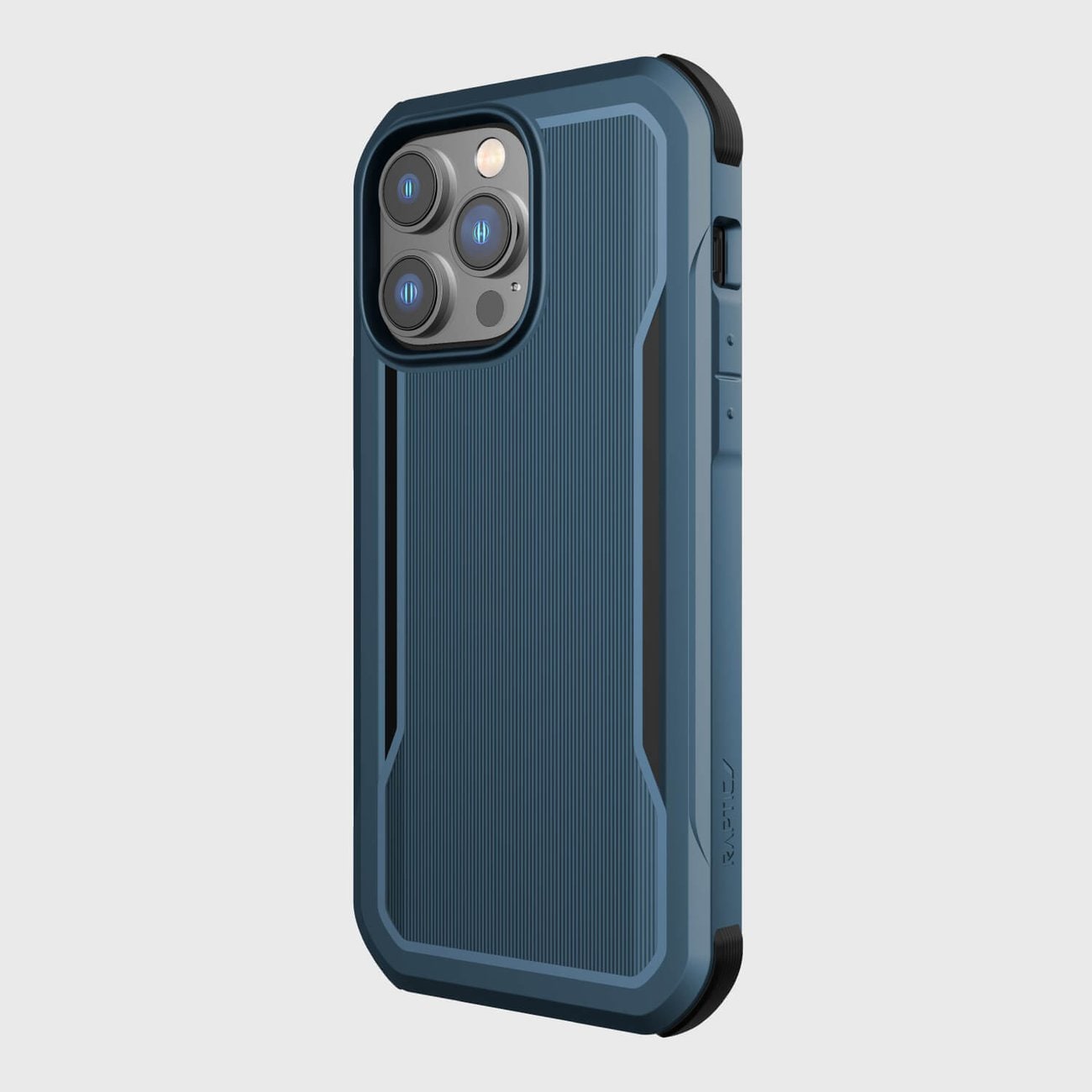 Raptic X-Doria Fort Case iPhone 14 Pro Max med MagSafe bepansrat blått fodral