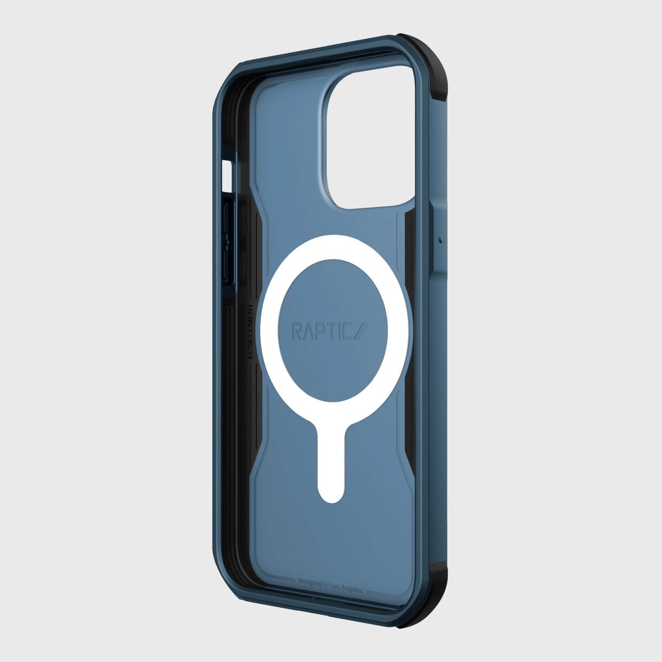 Raptic X-Doria Fort Case iPhone 14 Pro Max med MagSafe bepansrat blått fodral