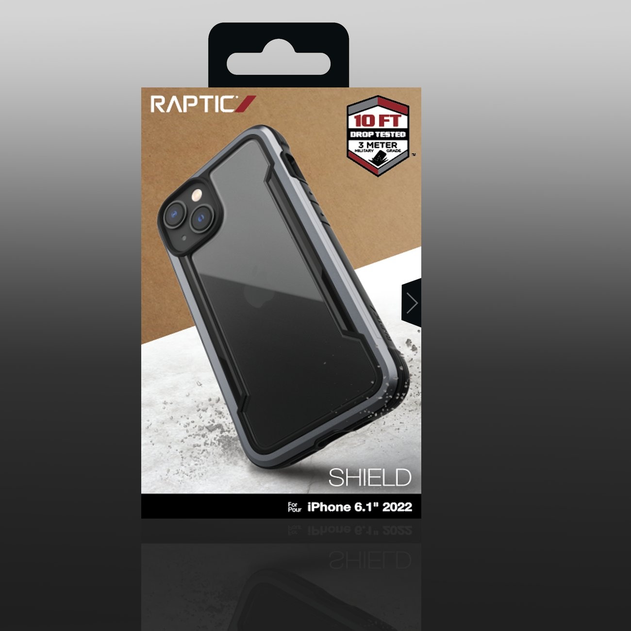 Raptic X-Doria Shield Fodral iPhone 14 pansarskydd svart