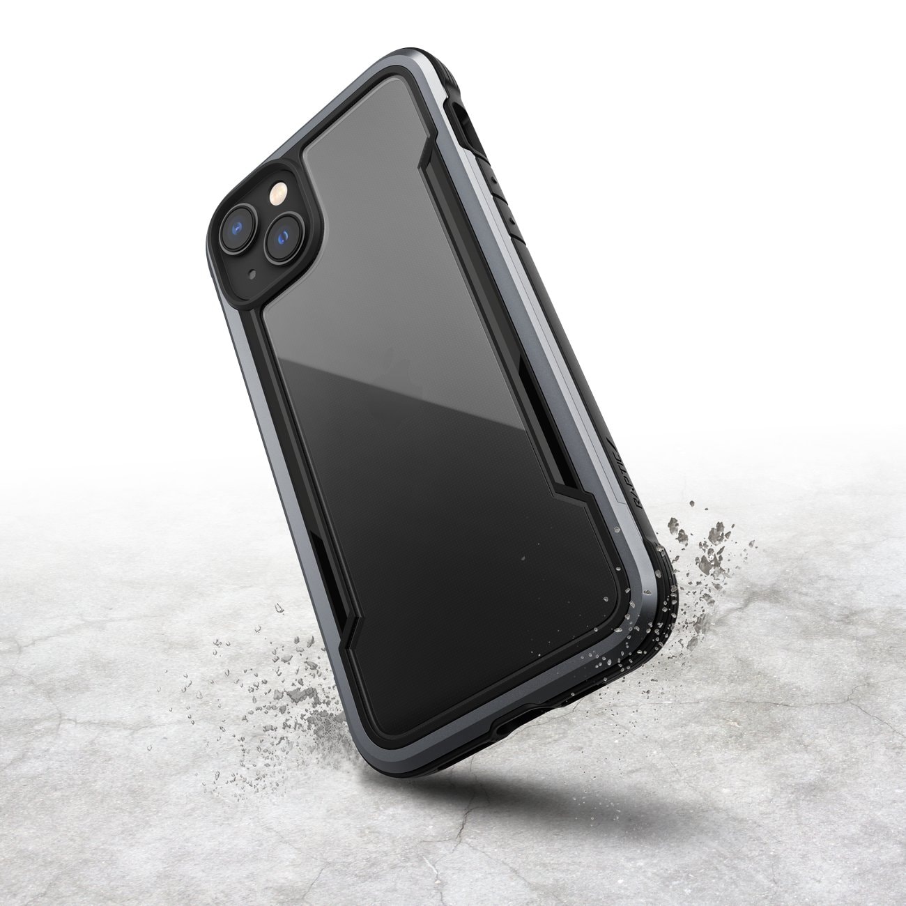 Raptic X-Doria Shield Fodral iPhone 14 Plus pansarskydd svart