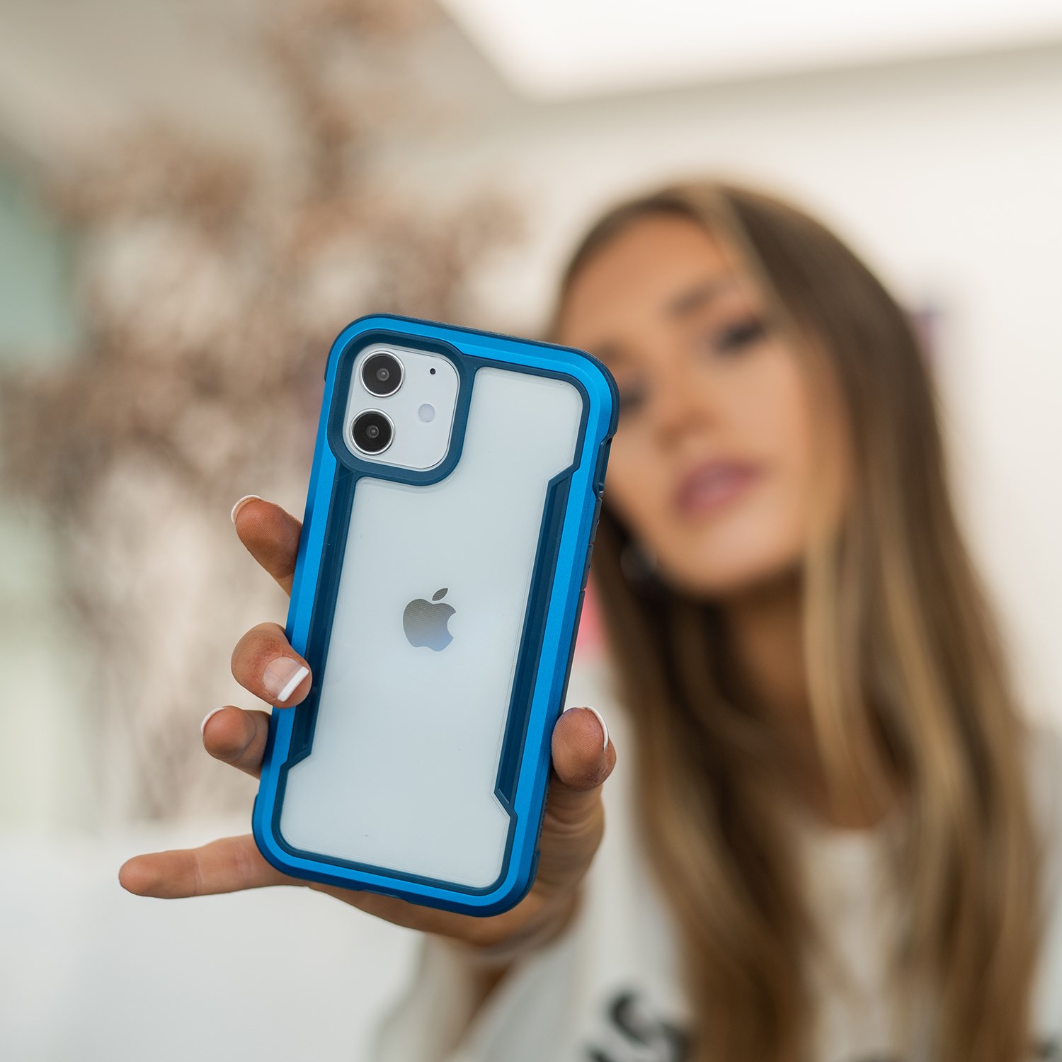 Raptic X-Doria Shield Fodral för iPhone 14 Plus opal cover