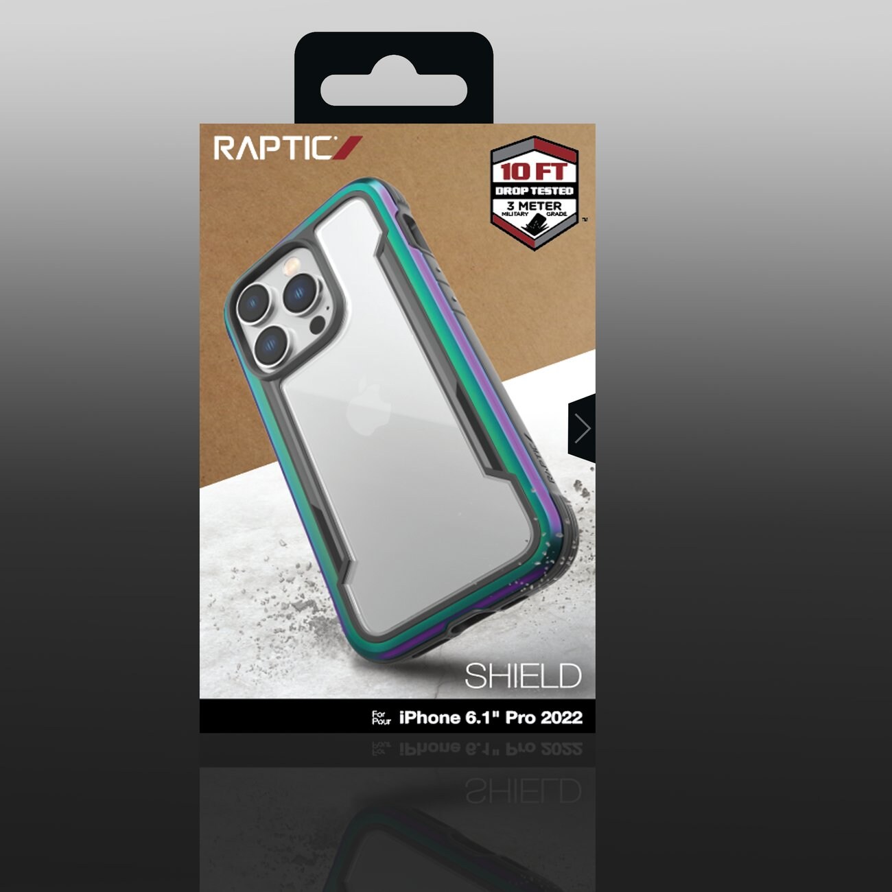 Raptic X-Doria Shield Fodral iPhone 14 Pro bepansrat opalhölje