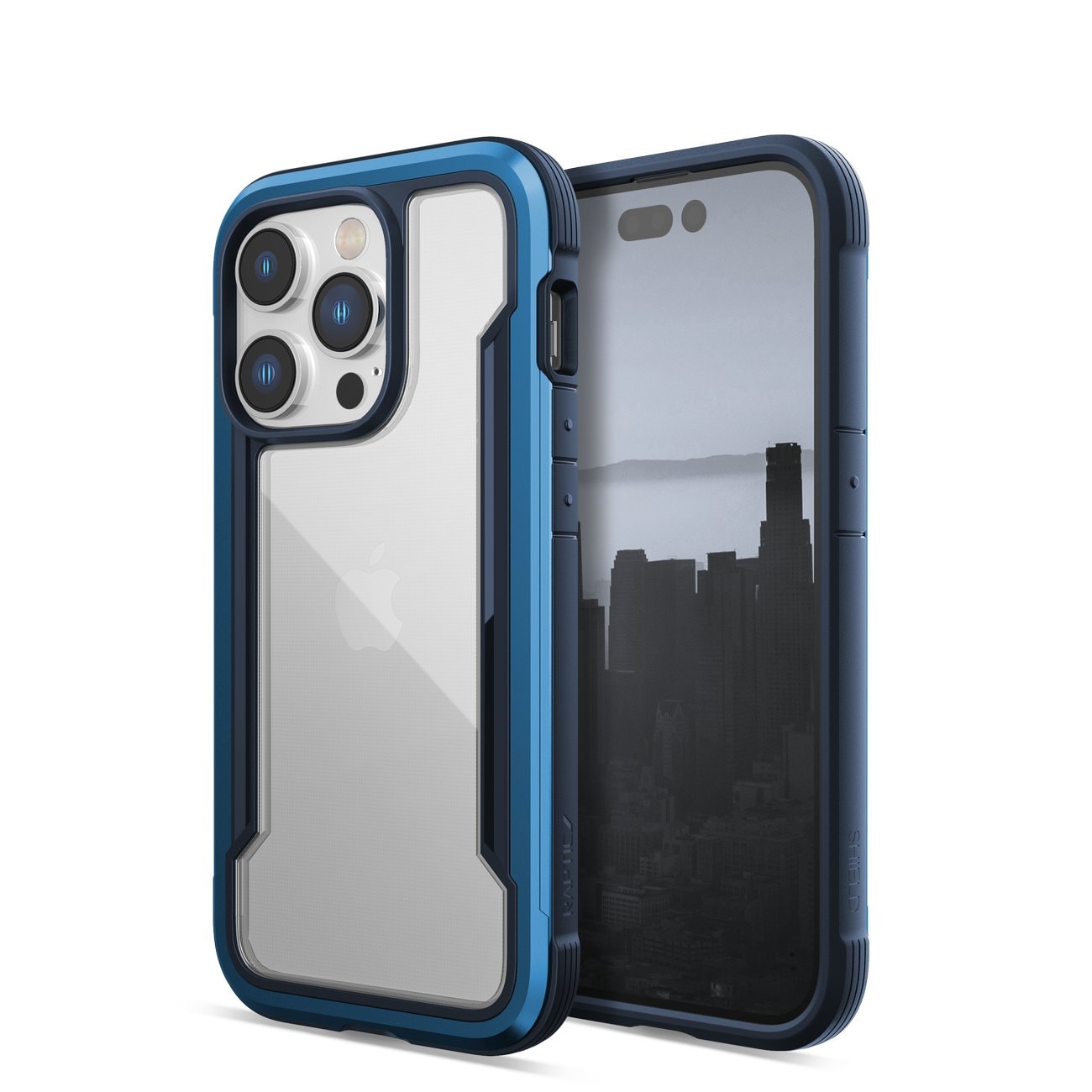Raptic X-Doria Shield Fodral iPhone 14 Pro pansarskydd blå