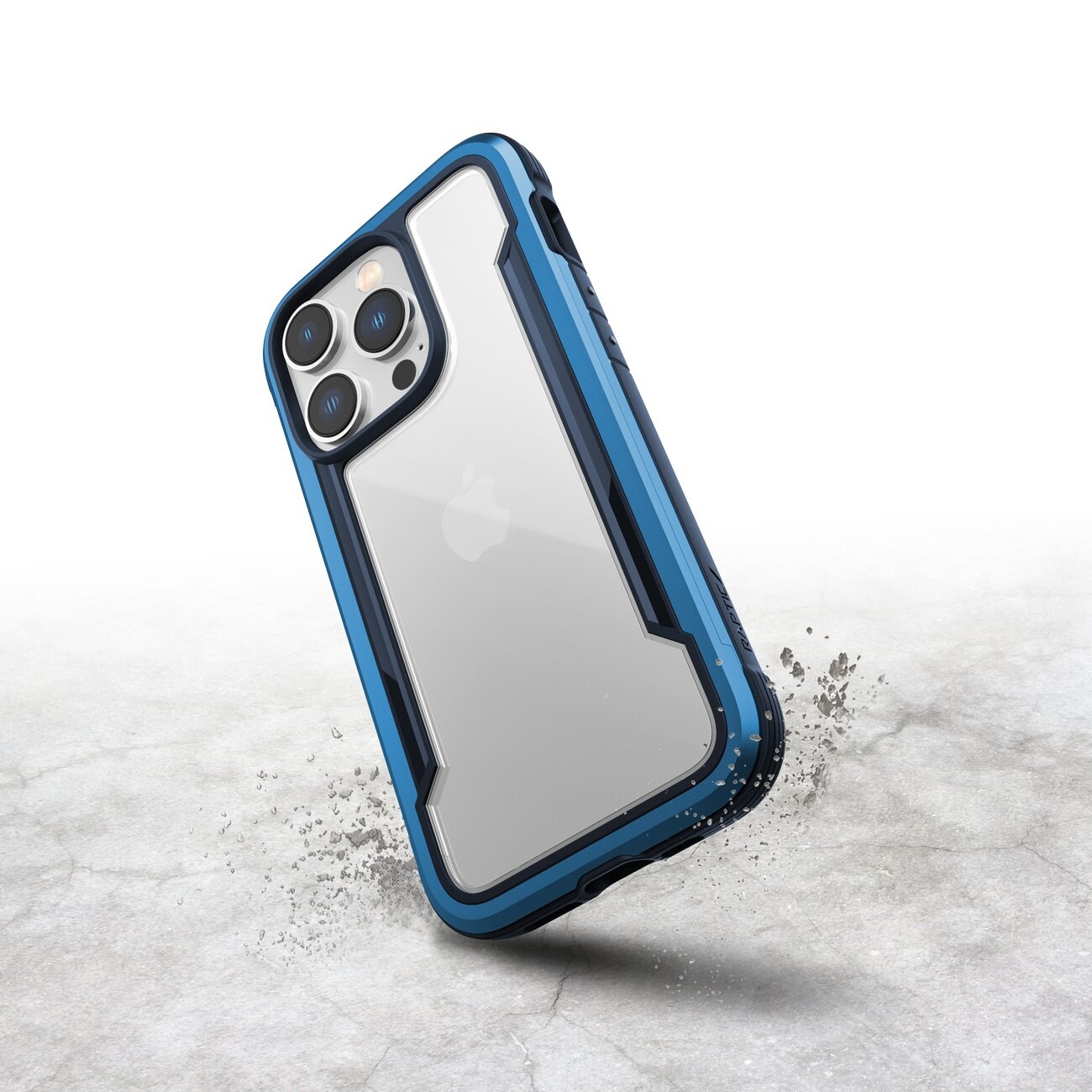 Raptic X-Doria Shield Fodral iPhone 14 Pro pansarskydd blå