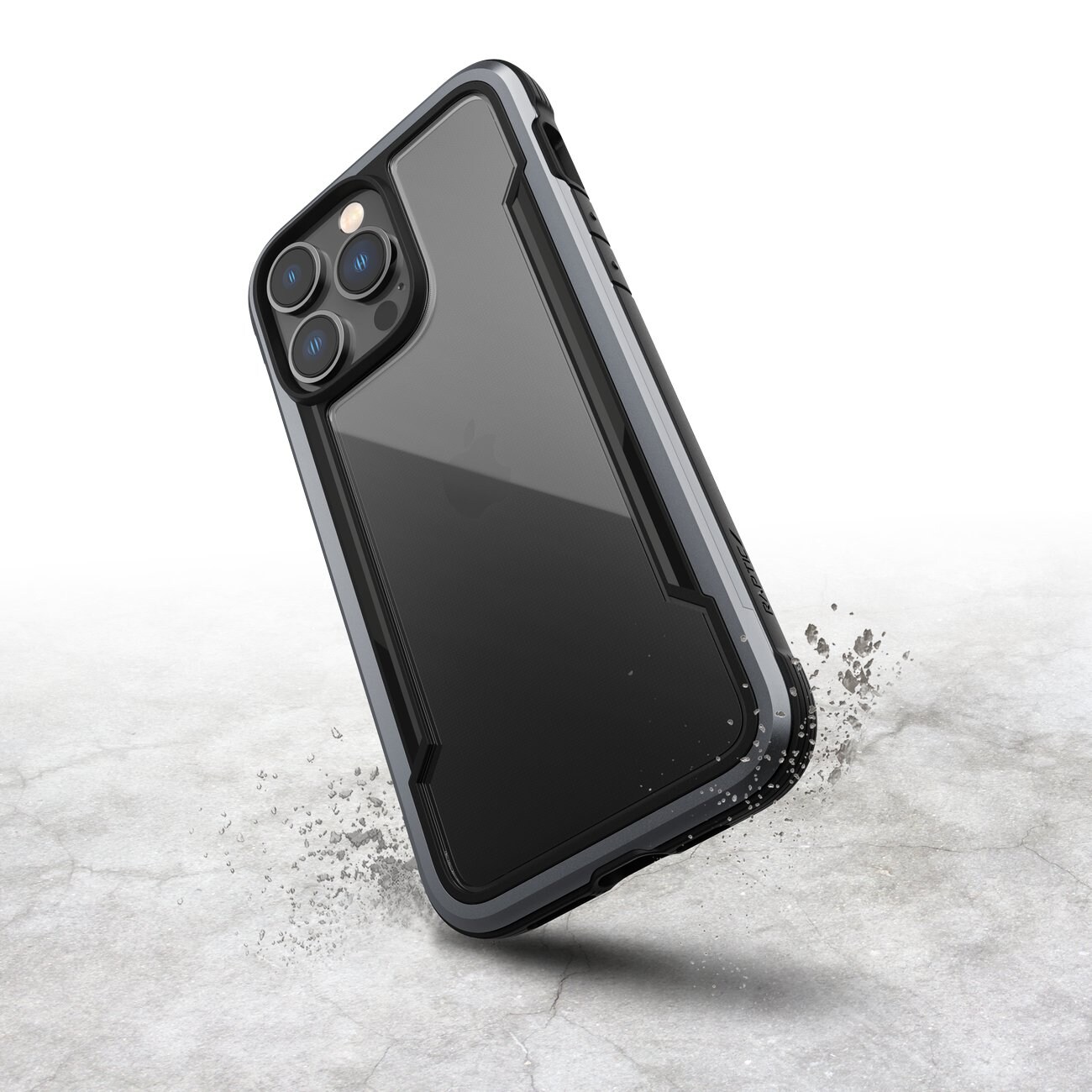 Raptic X-Doria Shield Fodral iPhone 14 Pro Max pansarskydd svart