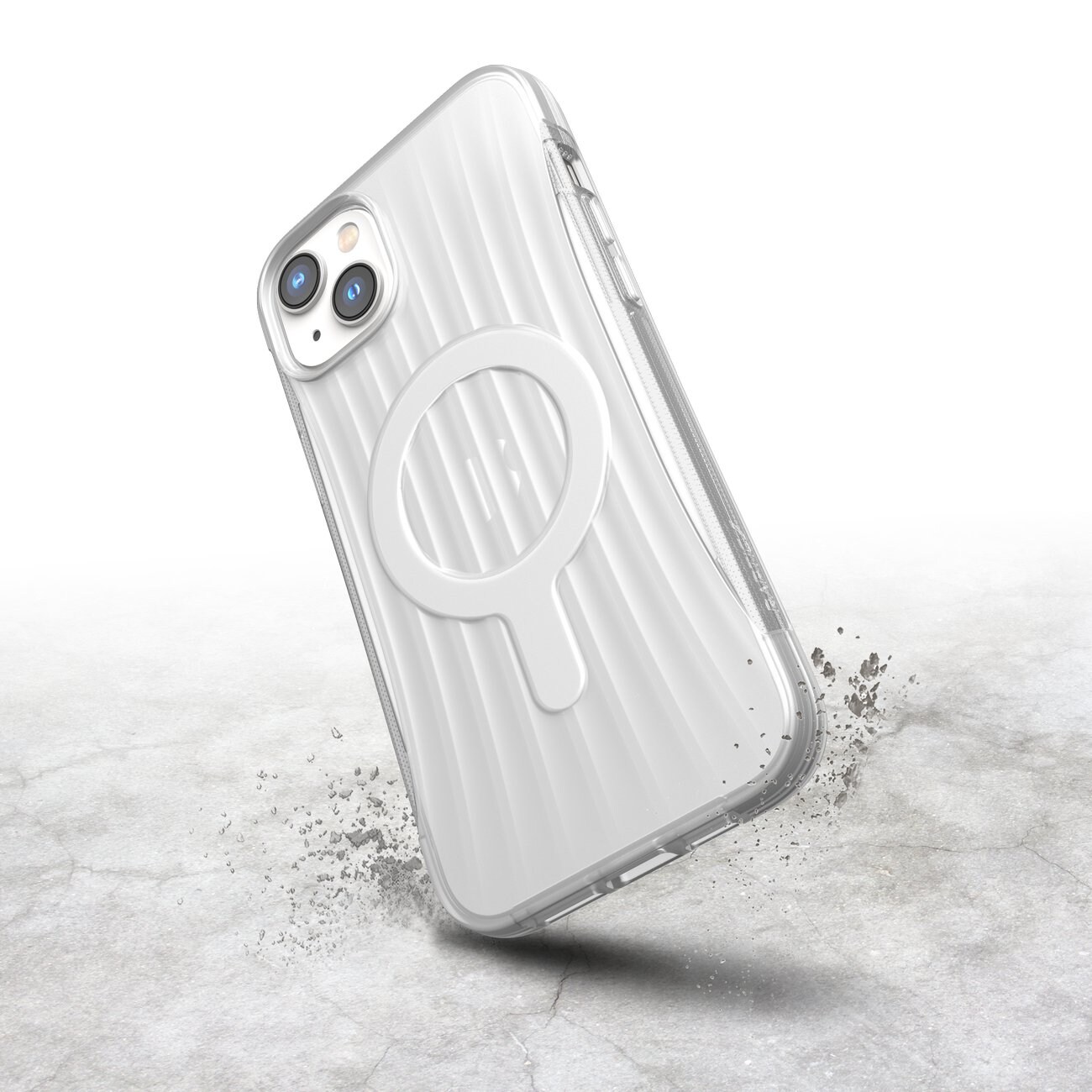 Raptic X-Doria Kopplingsfodral iPhone 14 Plus med MagSafe-bakstycke transparent