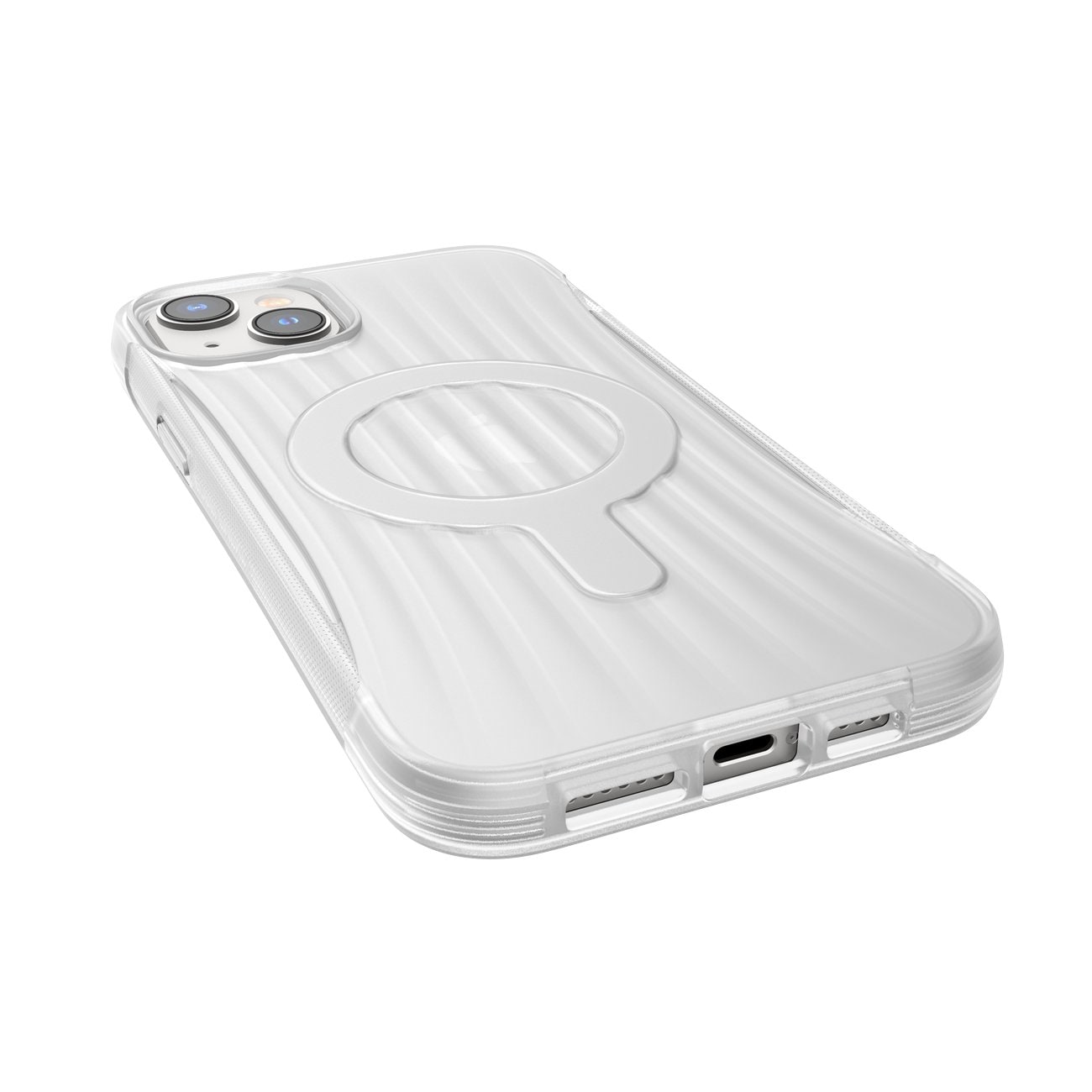 Raptic X-Doria Kopplingsfodral iPhone 14 Plus med MagSafe-bakstycke transparent