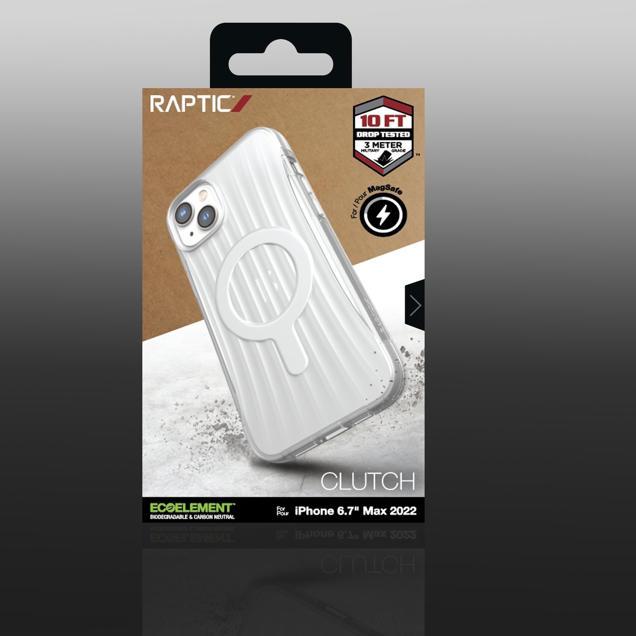 Raptic X-Doria Kopplingsfodral iPhone 14 Plus med MagSafe-bakstycke transparent
