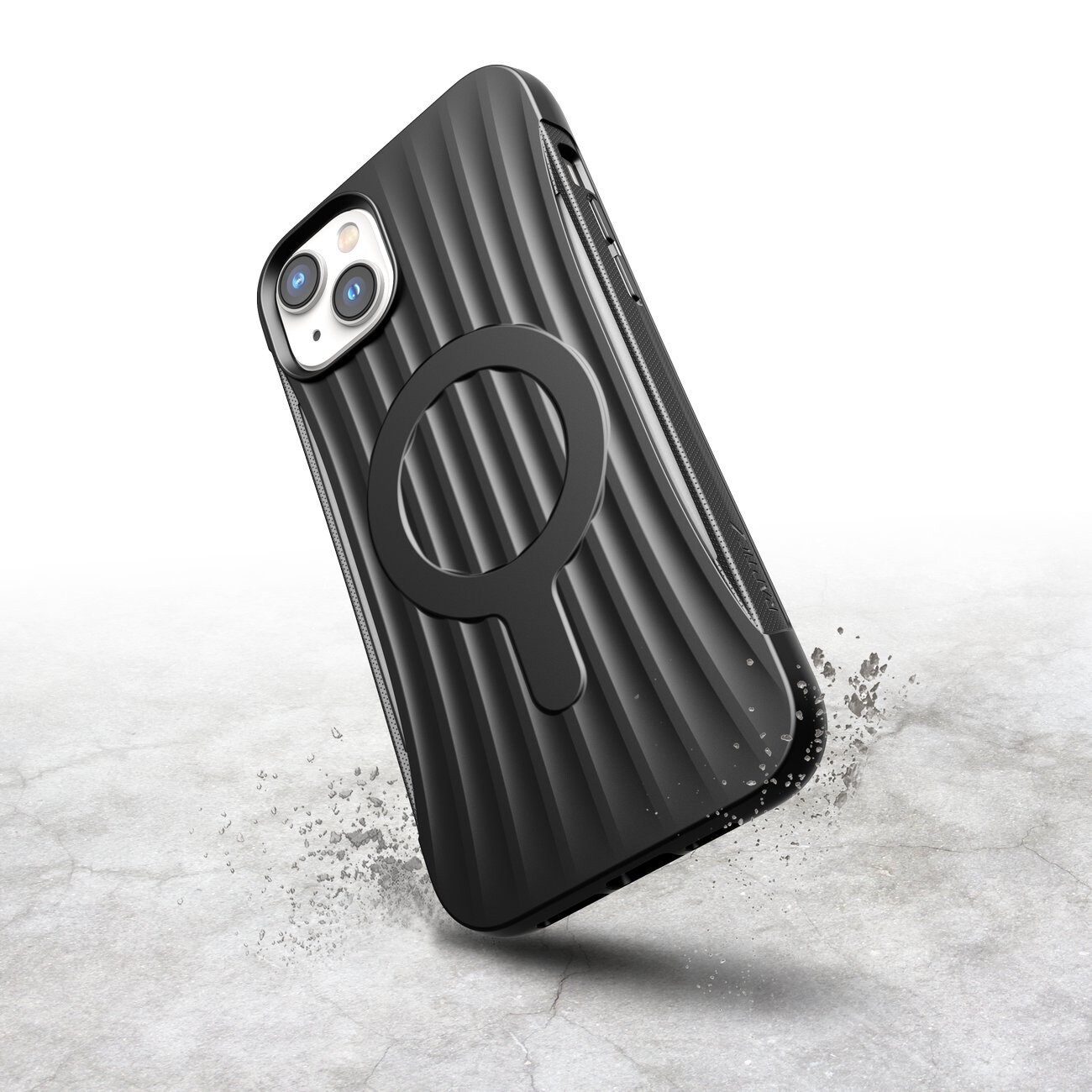 Raptic X-Doria Kopplingsfodral iPhone 14 Plus med MagSafe-bakstycke svart
