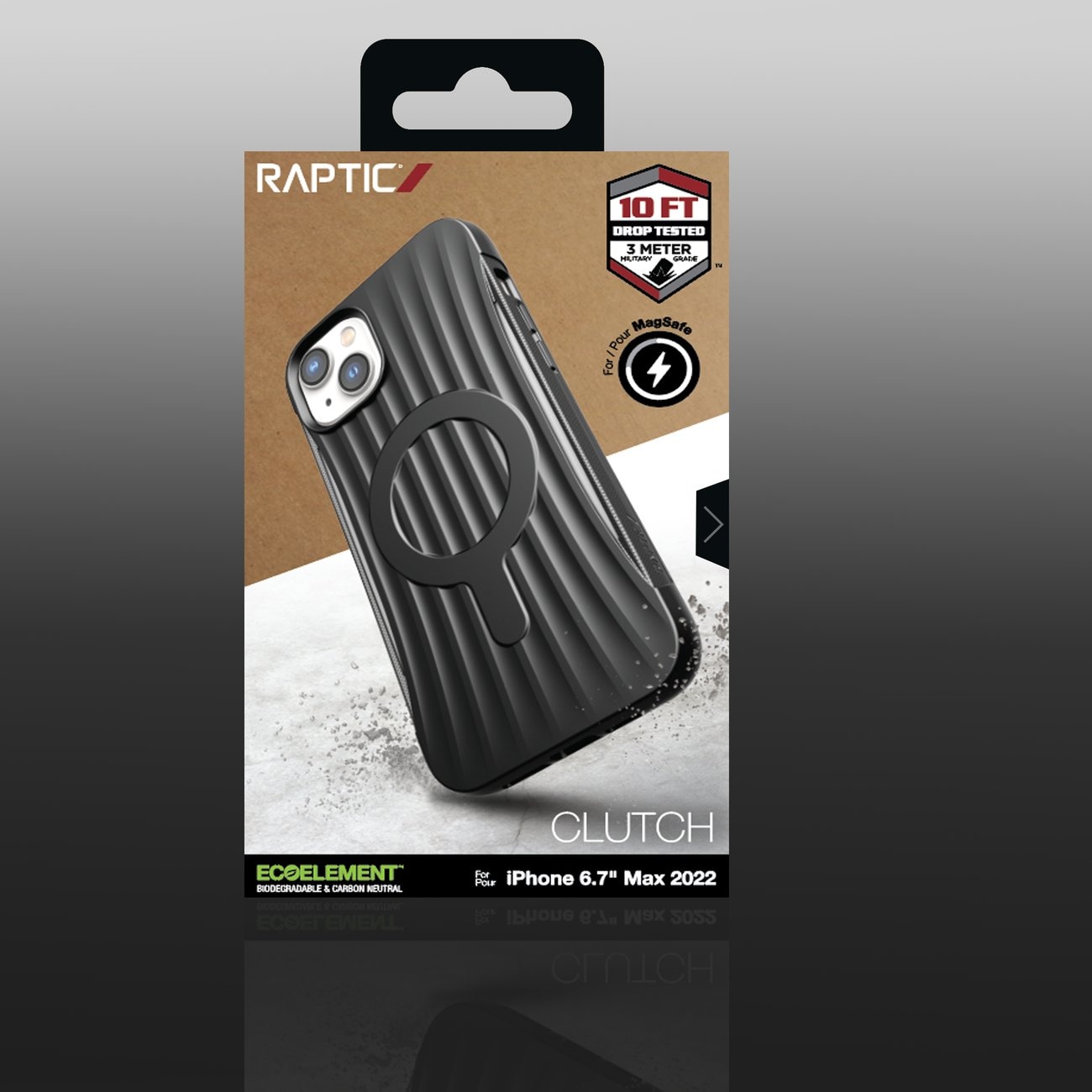 Raptic X-Doria Kopplingsfodral iPhone 14 Plus med MagSafe-bakstycke svart