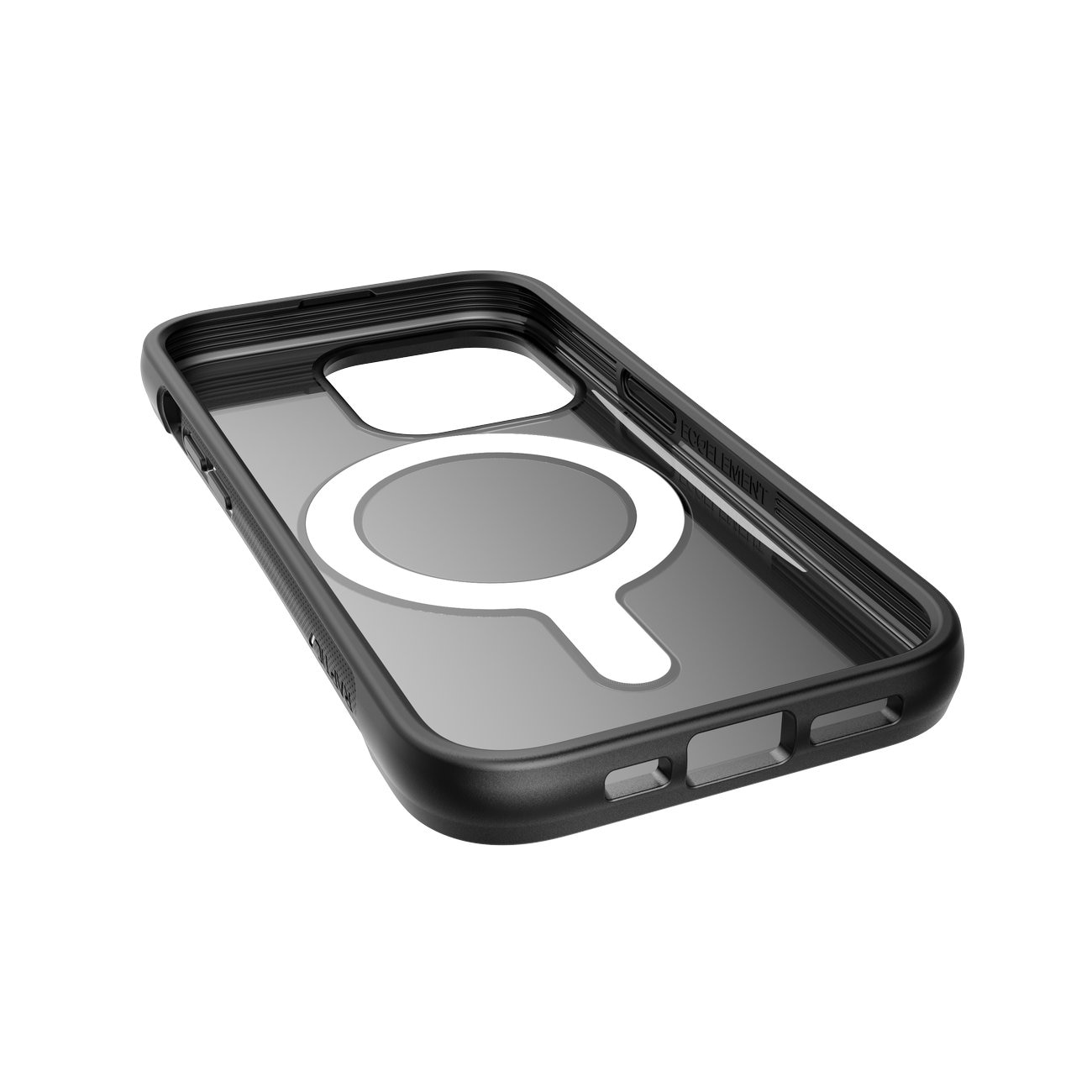 Raptic X-Doria Kopplingsfodral iPhone 14 Pro med MagSafe-bakstycke svart