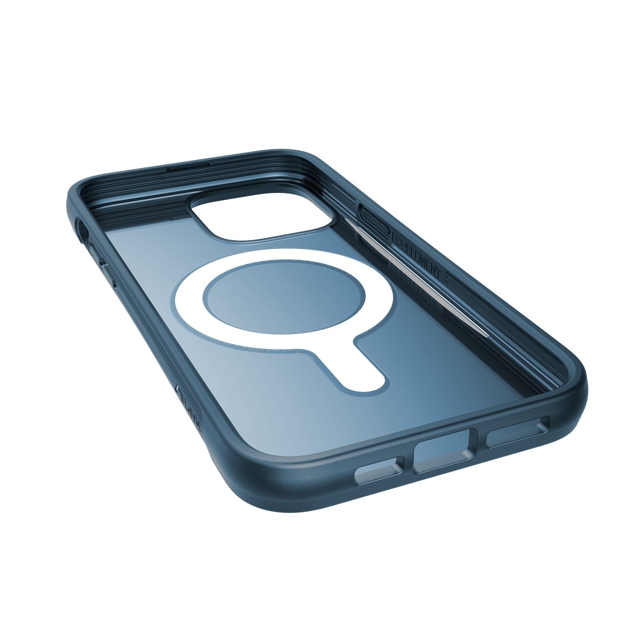 Raptic X-Doria Kopplingsfodral iPhone 14 Pro Max med MagSafe-bakstycke blå