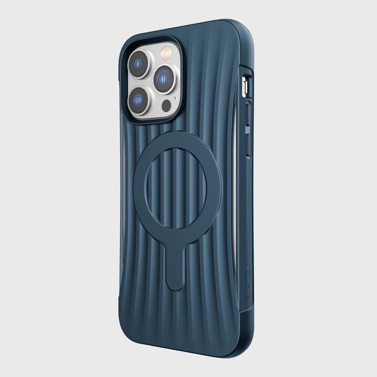 Raptic X-Doria Kopplingsfodral iPhone 14 Pro Max med MagSafe-bakstycke blå