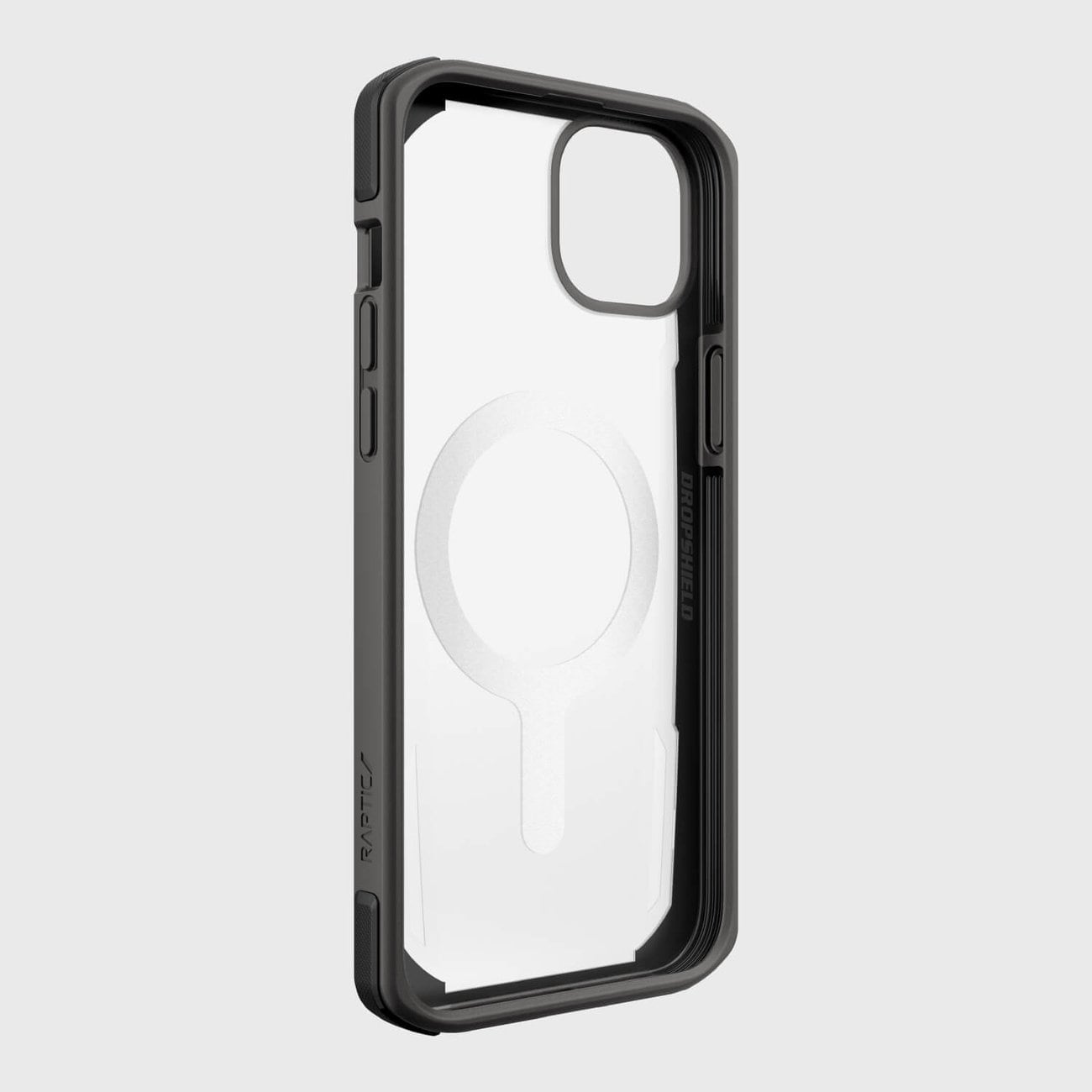 Raptic X-Doria Säkert fodral för iPhone 14 Plus med MagSafe pansarskydd svart